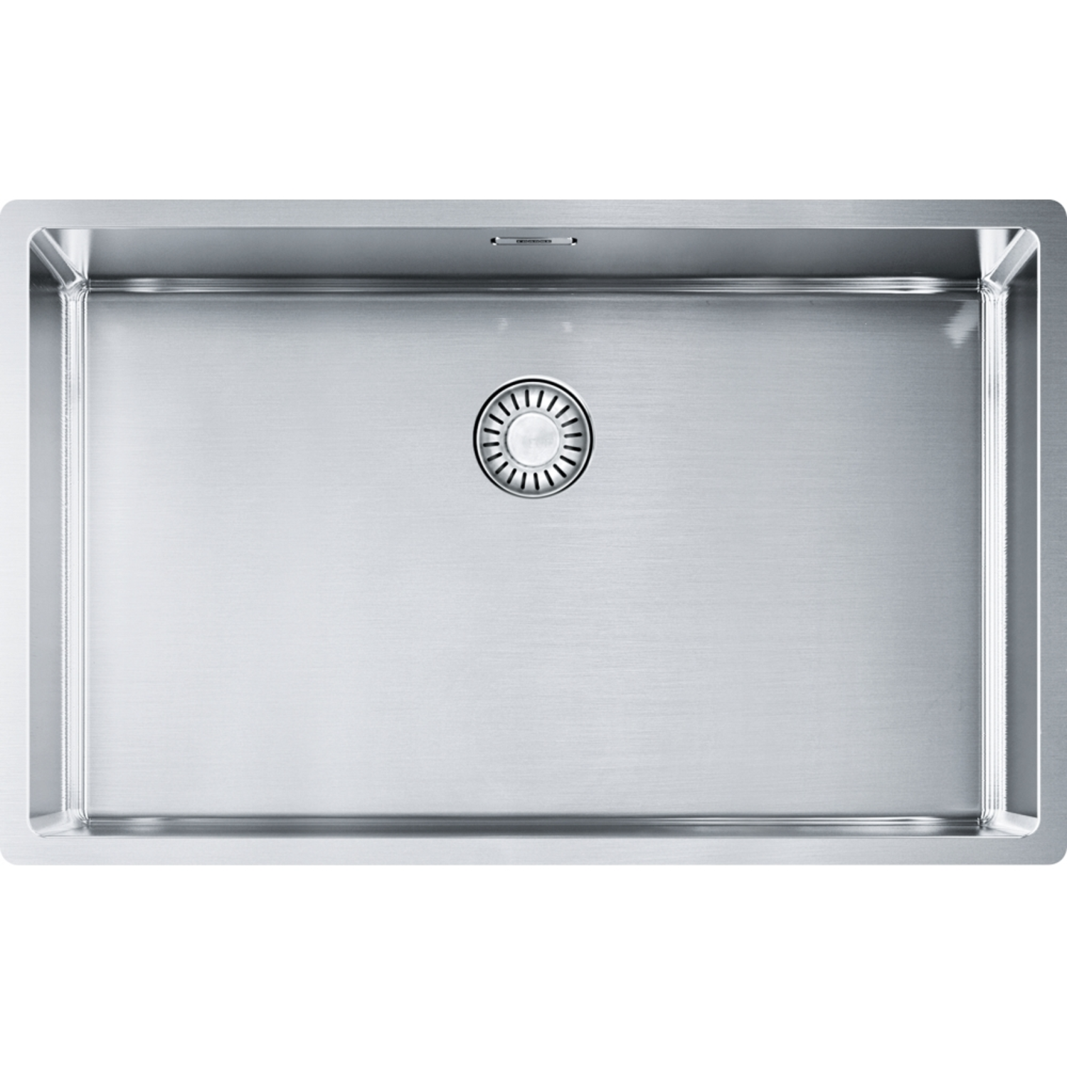 Box - Vlakbouw-, SlimTop- en onderbouwspoelbak / 725 x 450  mm/ Glad