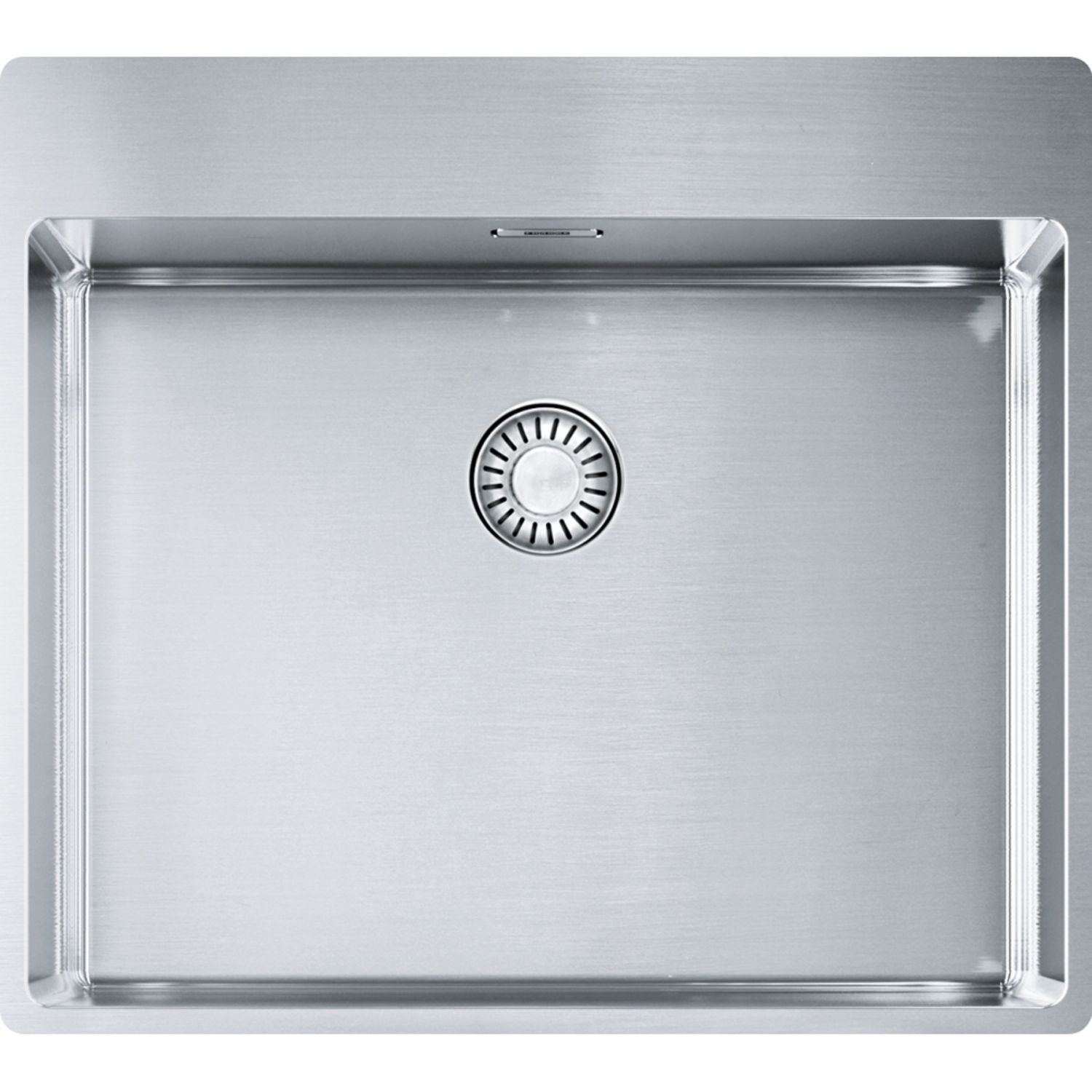 Box - Vlakbouw- , SlimTopspoelbak / 570 x 510  mm/ Glad