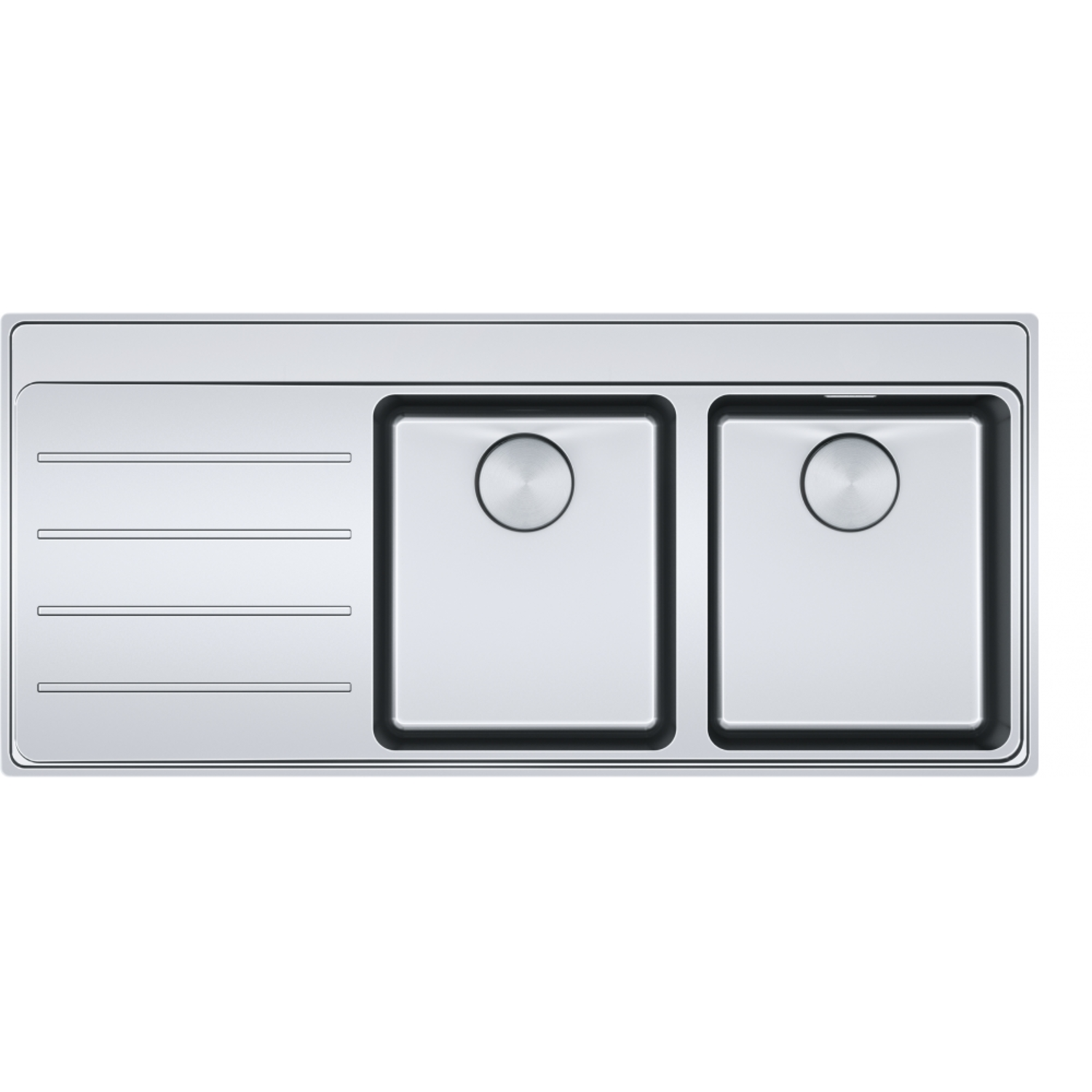 Mythos - Vlakbouw/slimtop / 1160 x 520 mm / 2 bakken / Glad