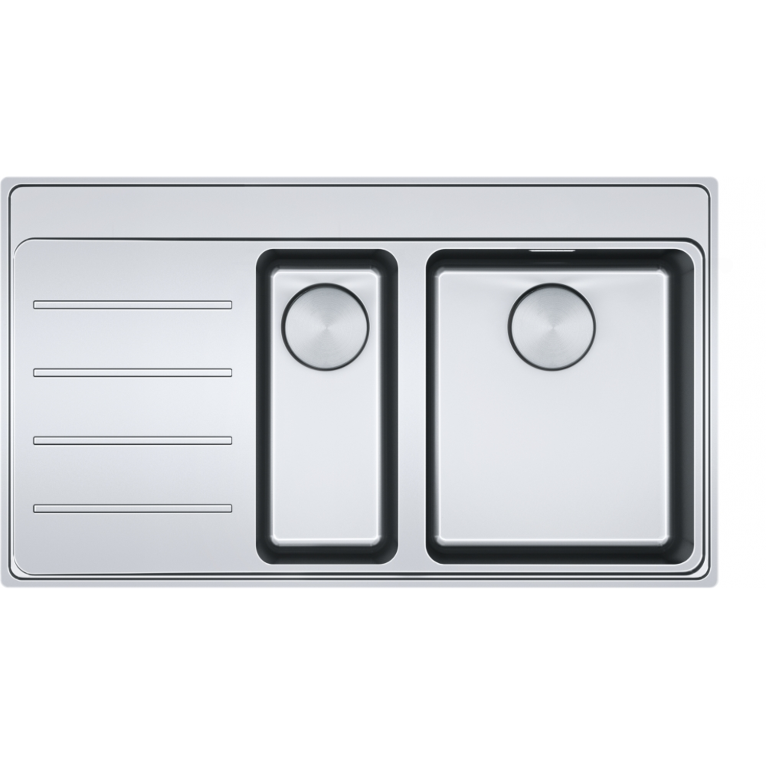 Mythos - Vlakbouw/slimtop / 860 x 520 mm / 1 + 1/2 bak / Glad