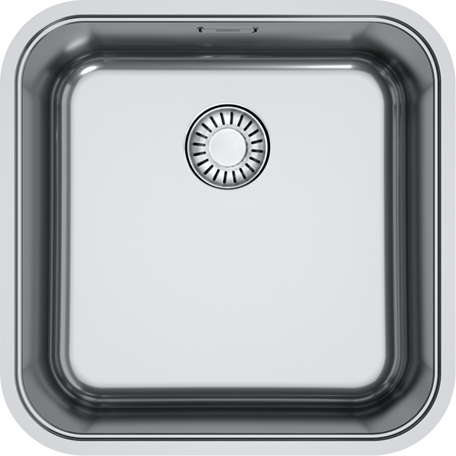 Smart - Vlakbouw- , SlimTopspoelbak / 441 x 441 mm / Glad