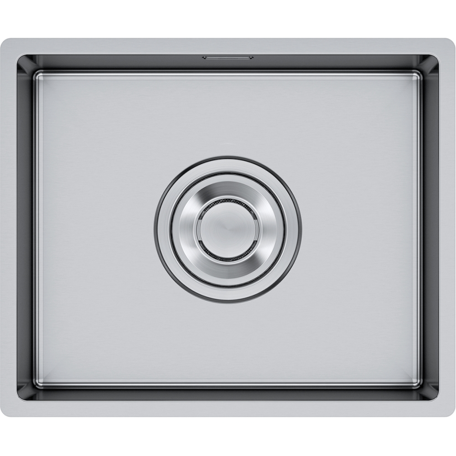 BOX DRAIN SILENT- Vlakbouwspoelbak / SlimTop / Onderbouw / 500 x 410 mm / RVS glad