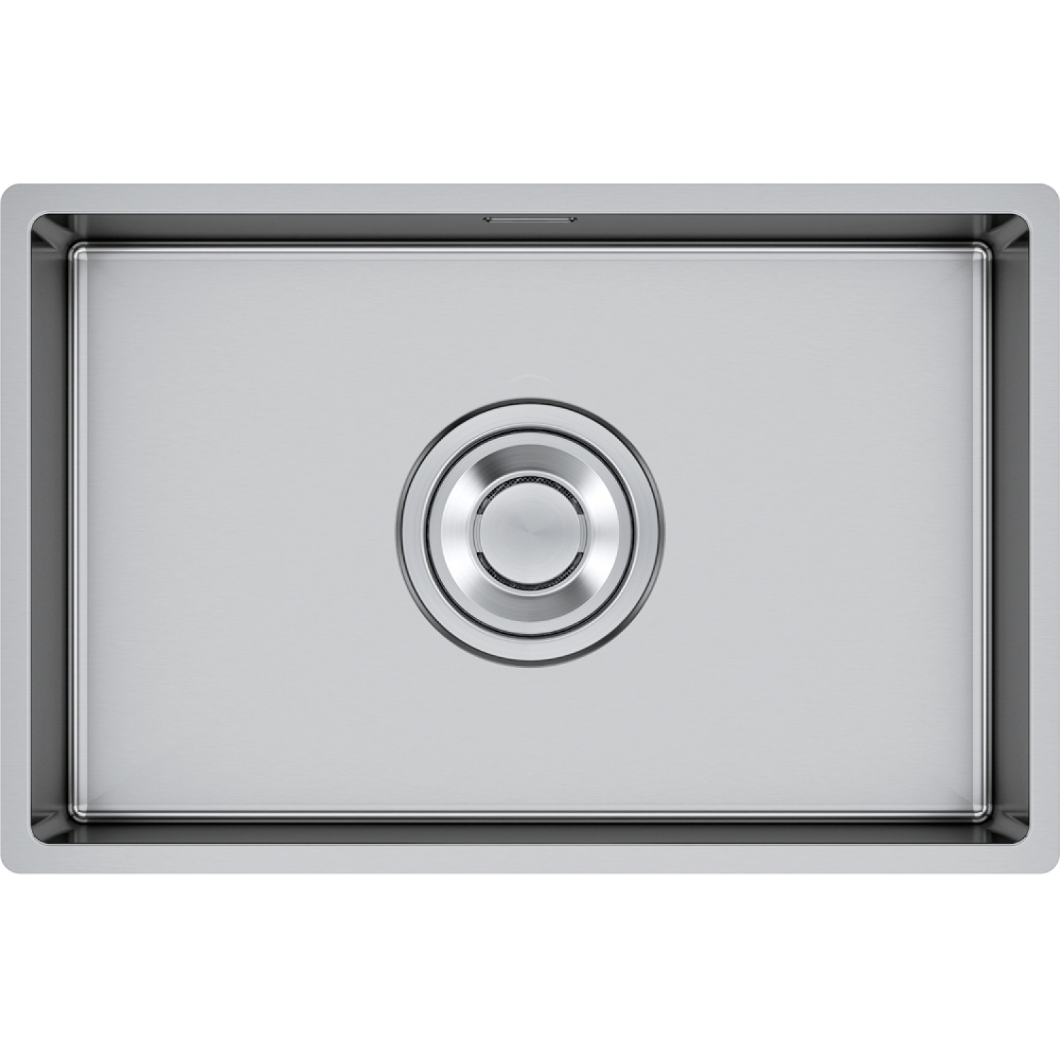 BOX DRAIN SILENT Vlakbouwspoelbak / SlimTop / Onderbouw / 650 x 410 mm / RVS glad