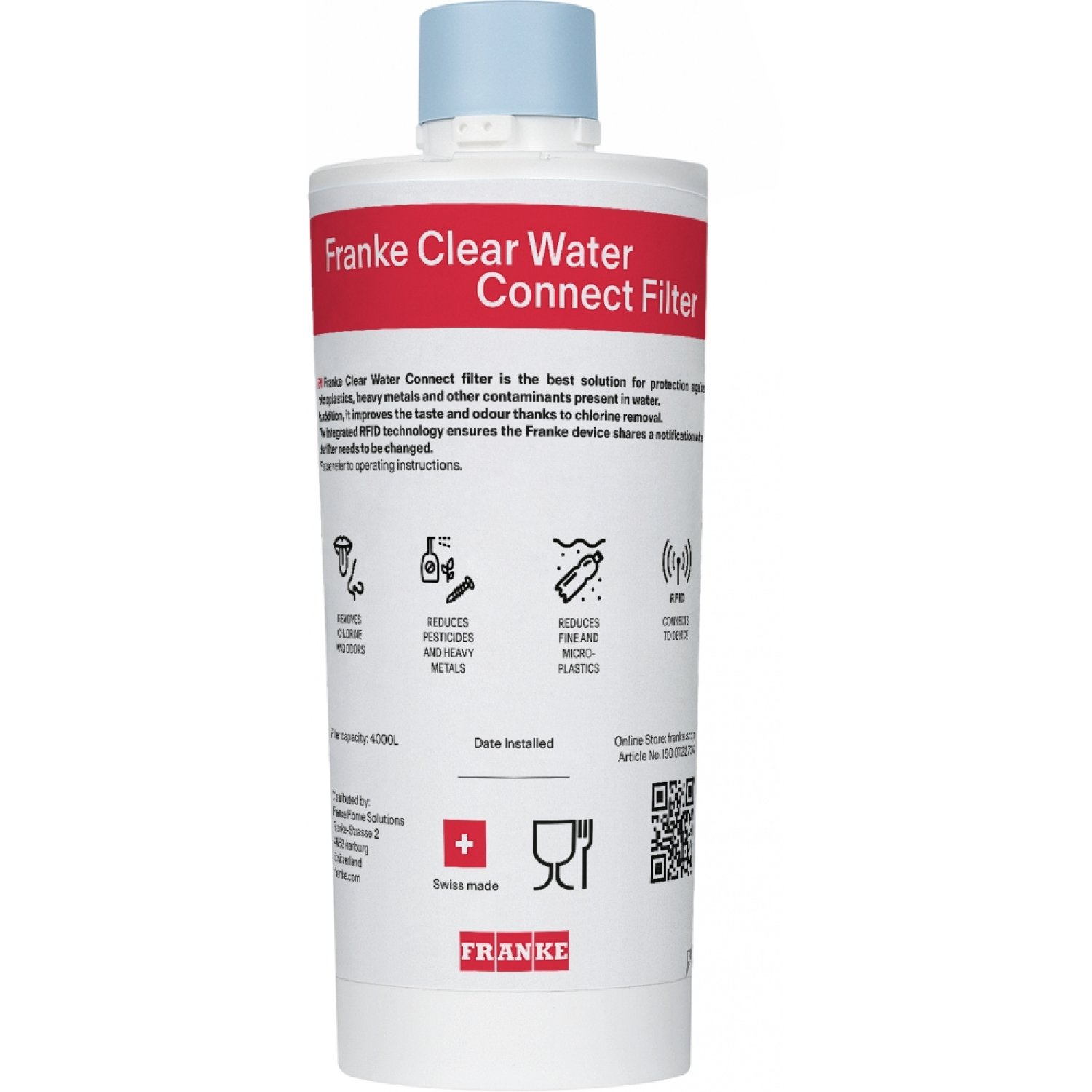 FRANKE CLEAR WATER CONNECT FILTER 4000L
