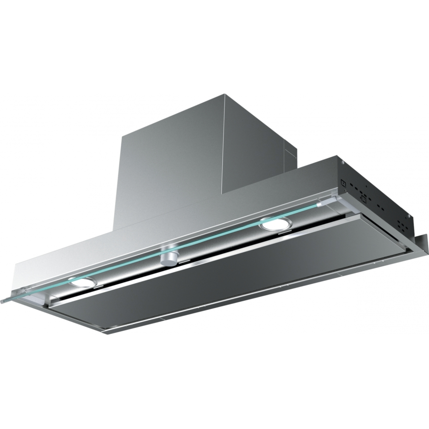 STYLE PRO - Inbouwdampkap rvs, 900 mm