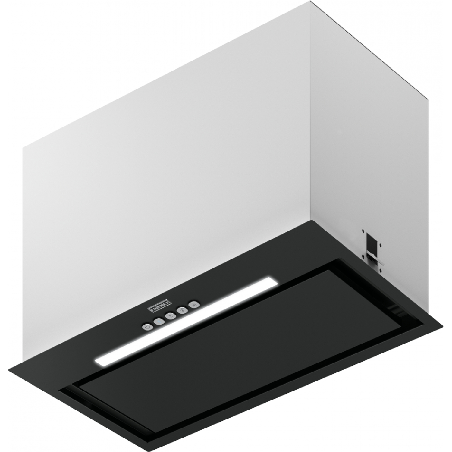 Box Flush Evo - Inbouwgroep / 520 mm / Zwart