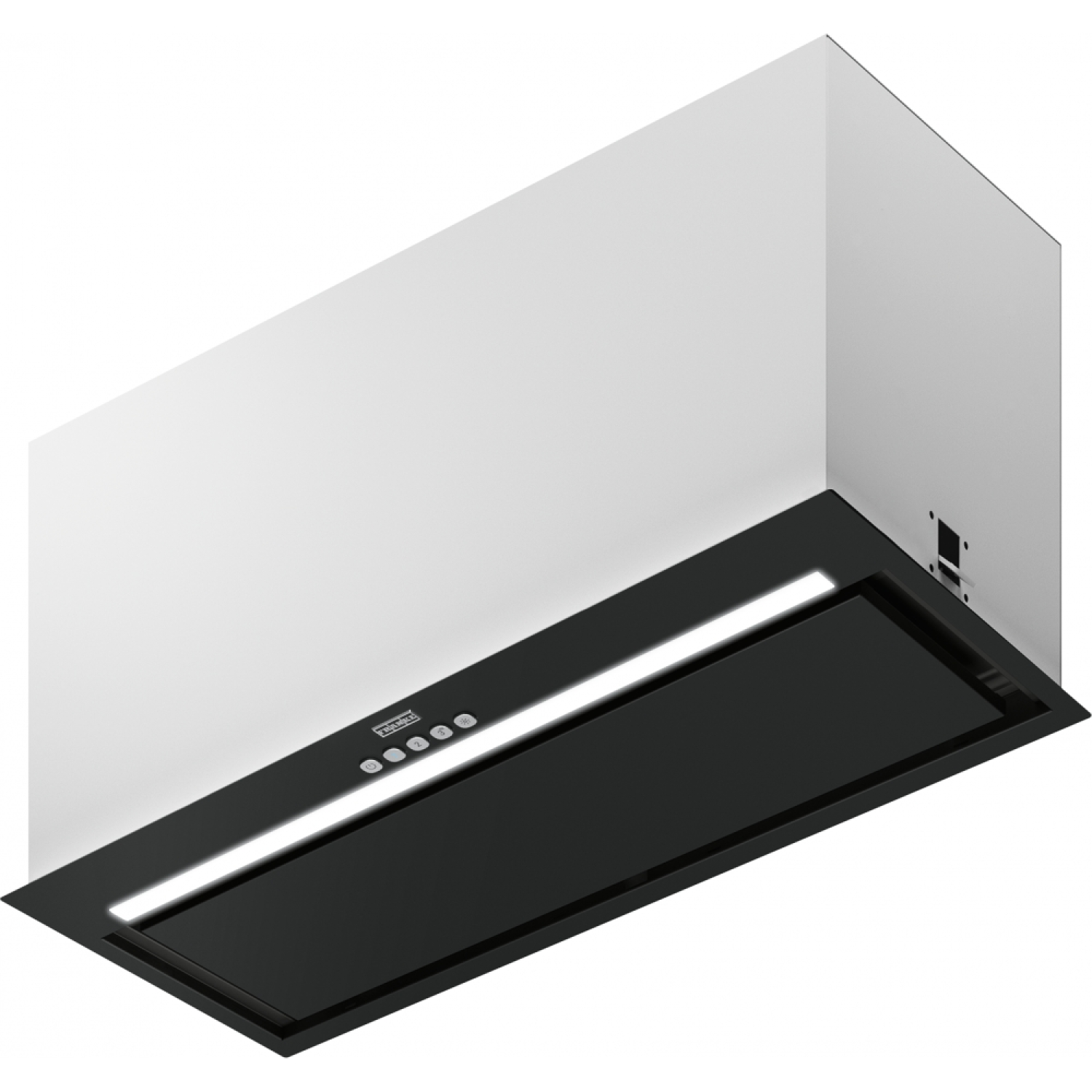 Box Flush Evo - Inbouwgroep / 700 mm / Zwart