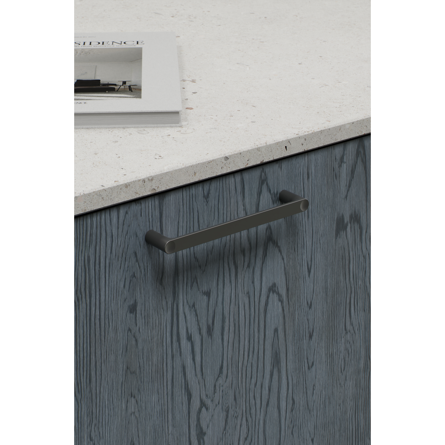 Greep punto ba160 l172 zamak mat zwart