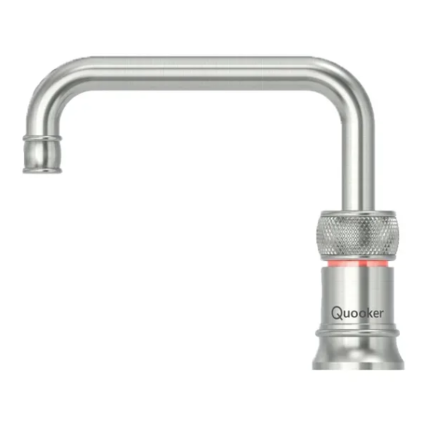 Quooker classic nordic square rvs koud, warm en kokend-water-kraan