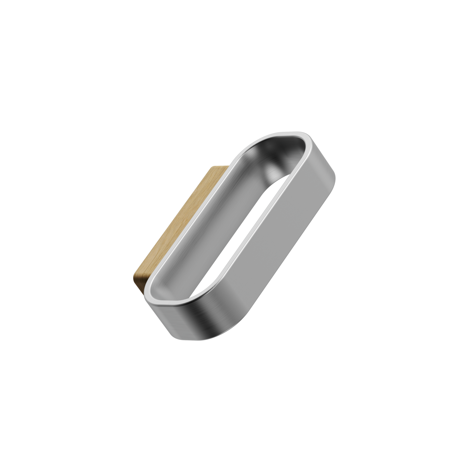 Greep RACE BA32 L64 eik/zamak rvs-look