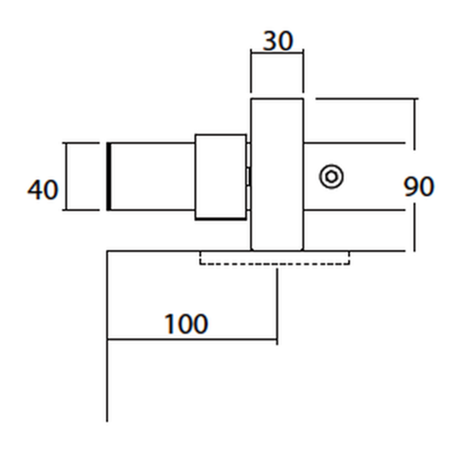 Runway schuifdeurset staal zwart 80kg l.2400mm voor deurbladbreedte 1130-1250mm