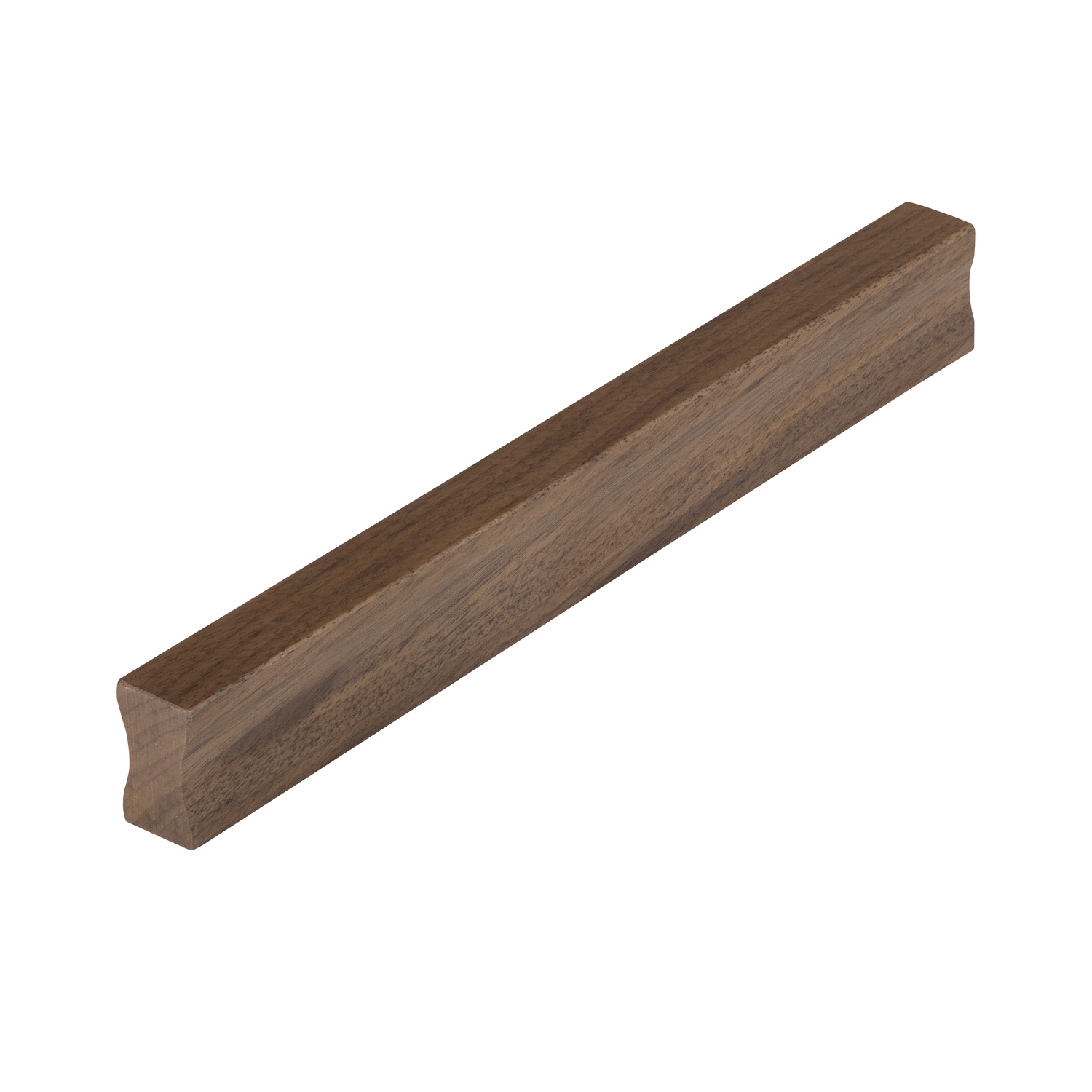 Profielgreep ba160 184x23mm walnoot