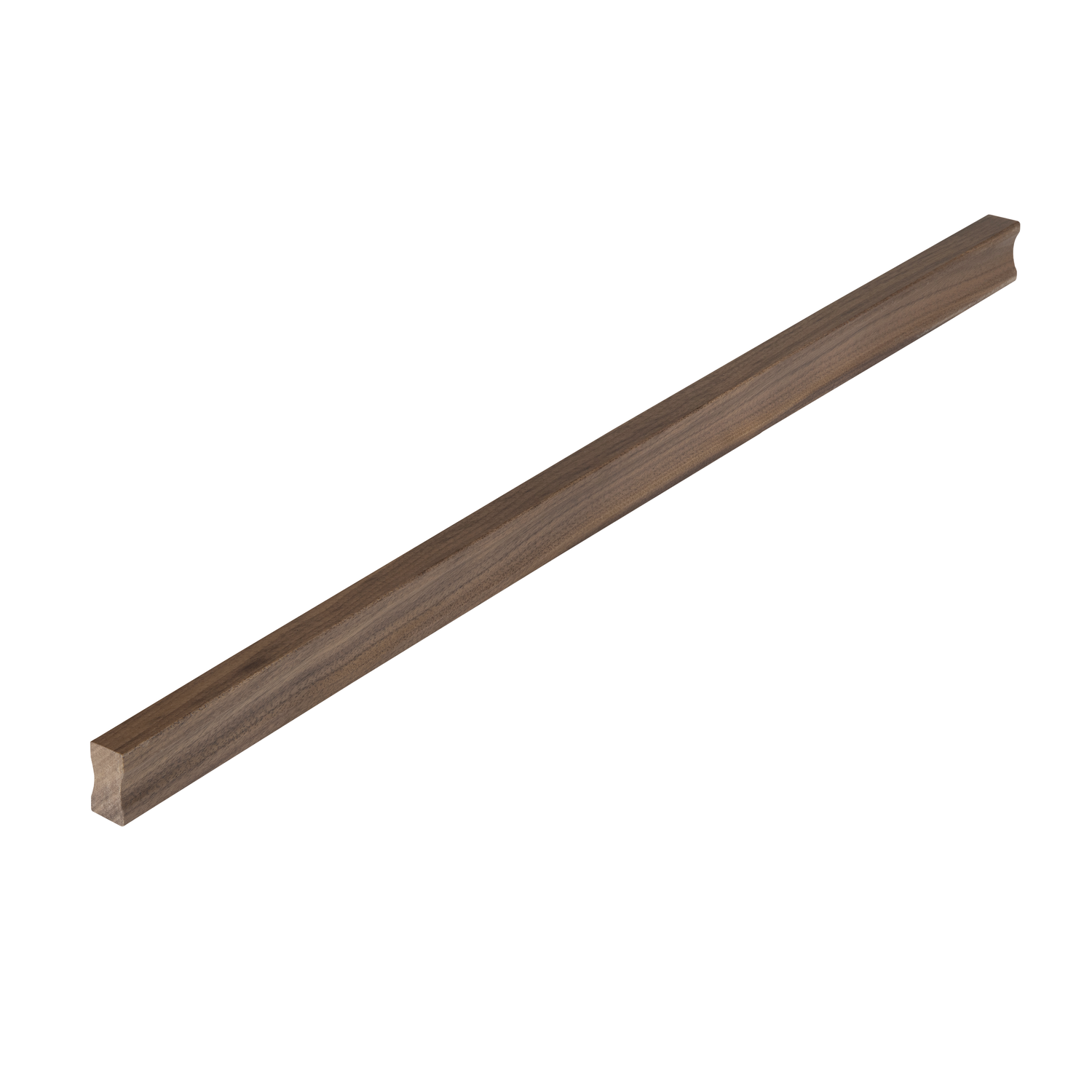 Profielgreep ba480 540x23mm walnoot