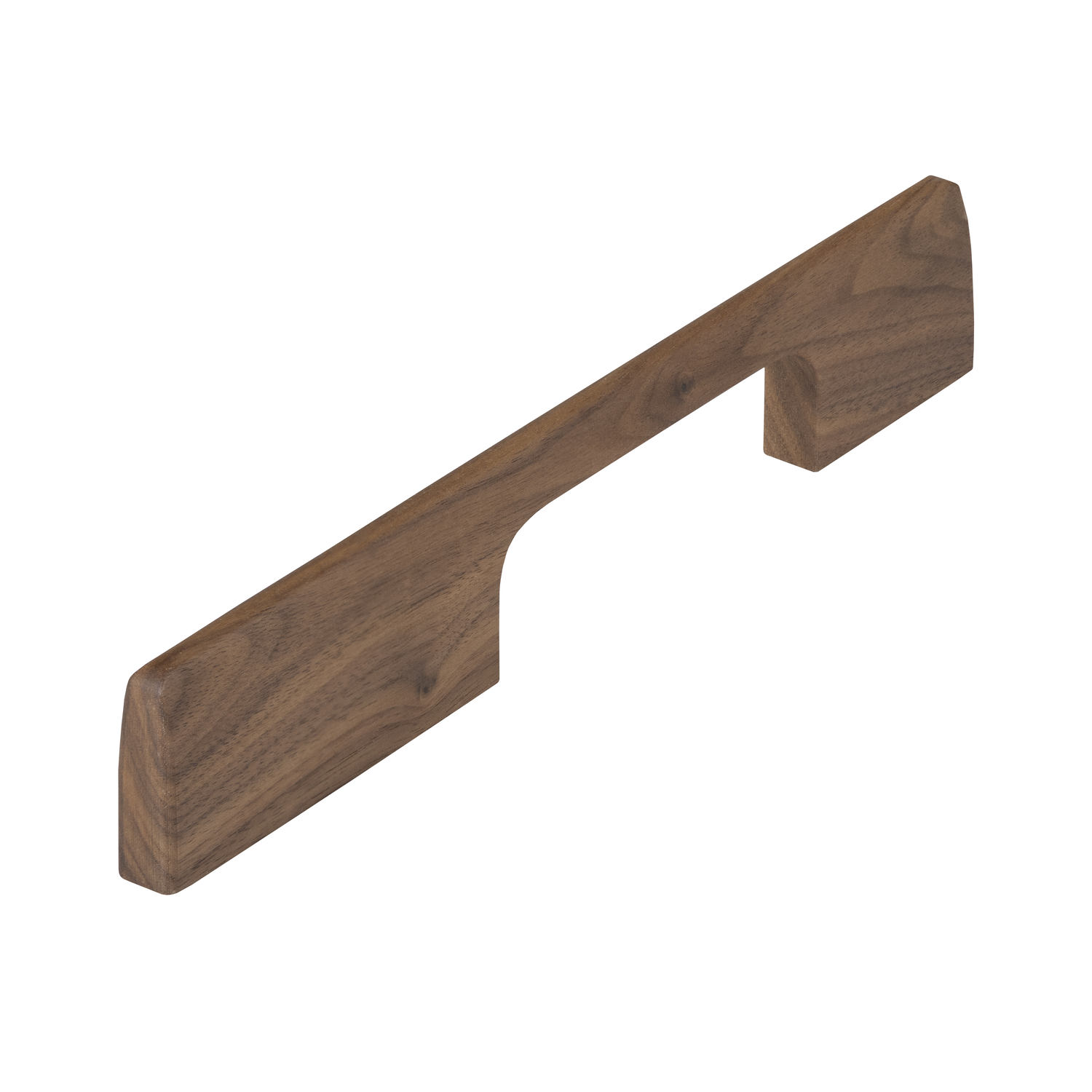 Greep drimo ba160 200x35mm walnoot asymm
