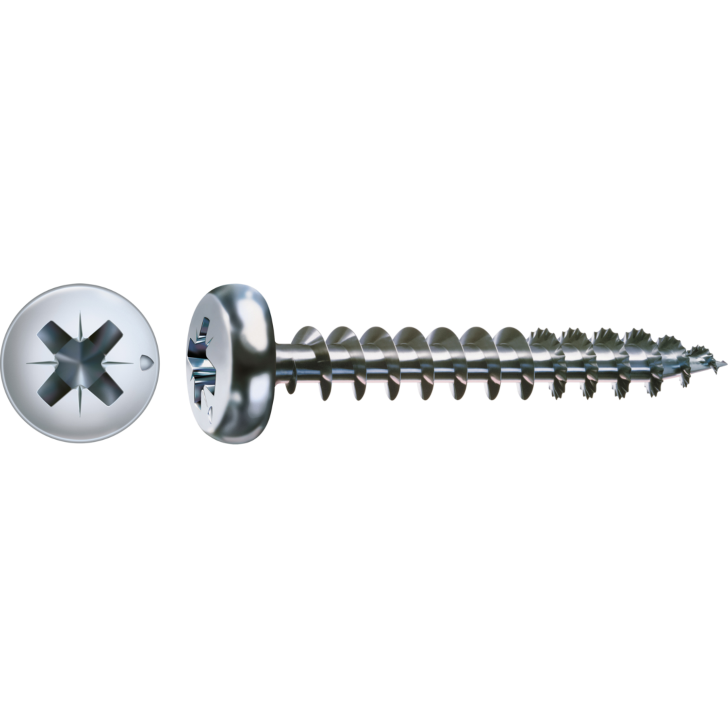Houtschroef SPAX-S Pozidrive pankop 4.5 x 50