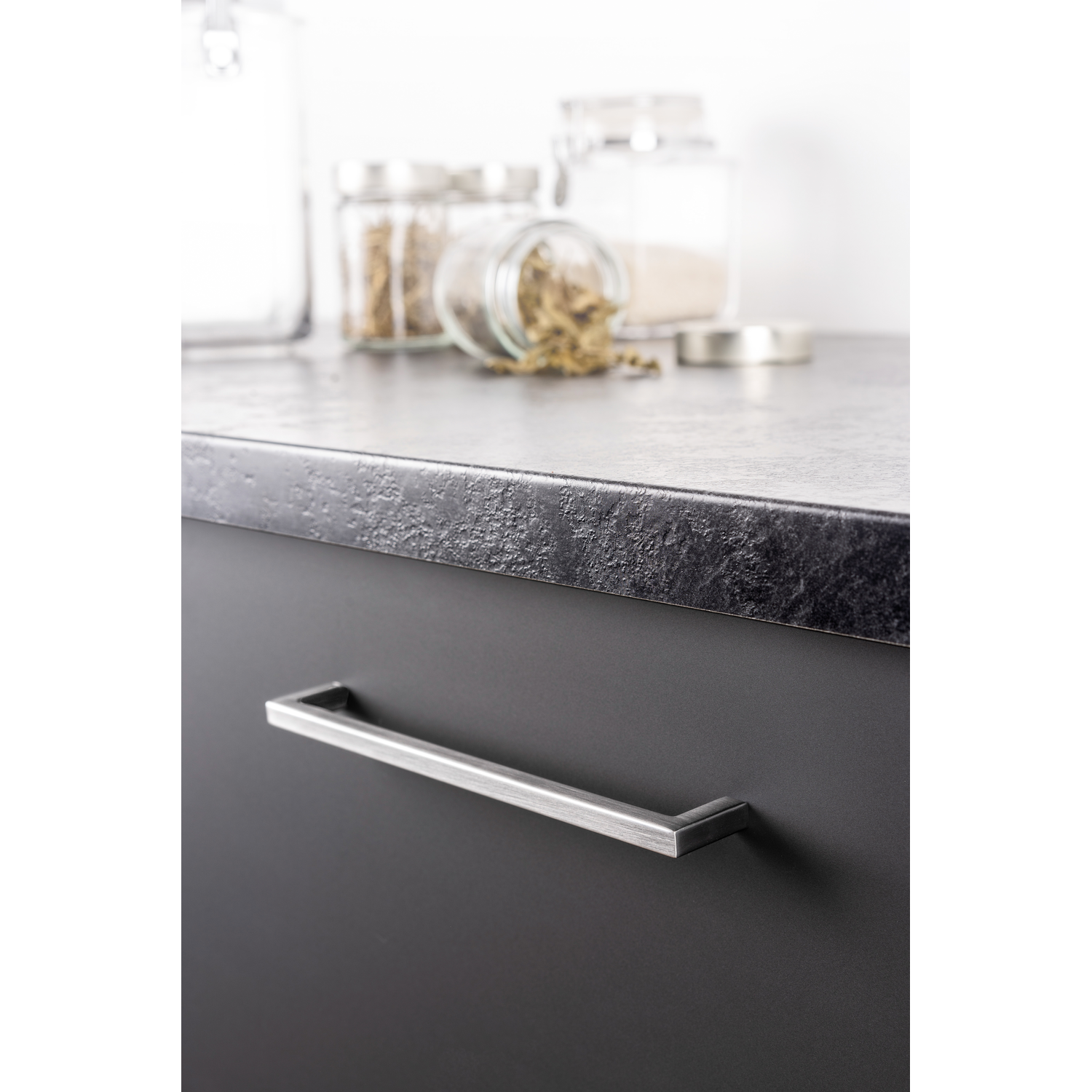 Greep U BA128 L136.5 zamak mat chroom