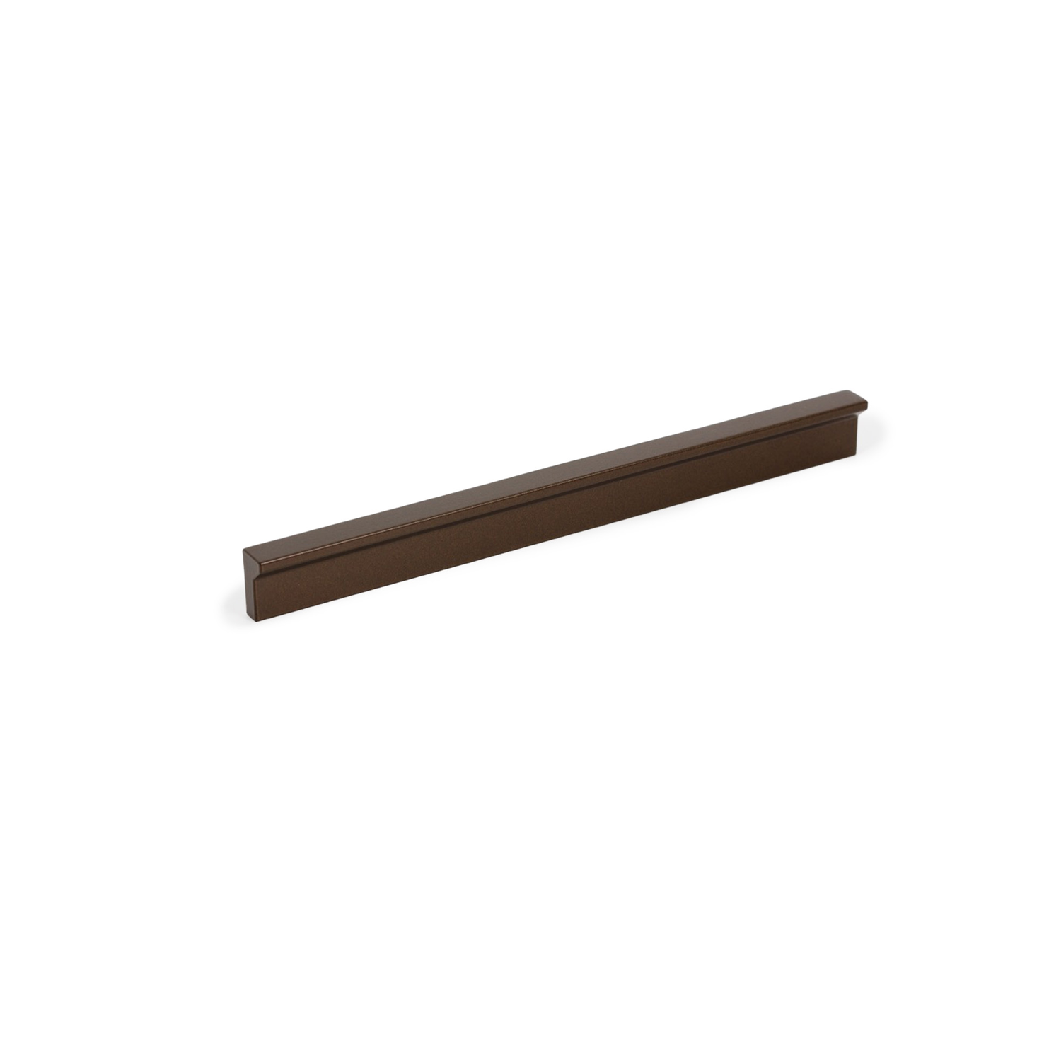 Greep ANGLE BA128-160 L200 aluminium metallic bruin