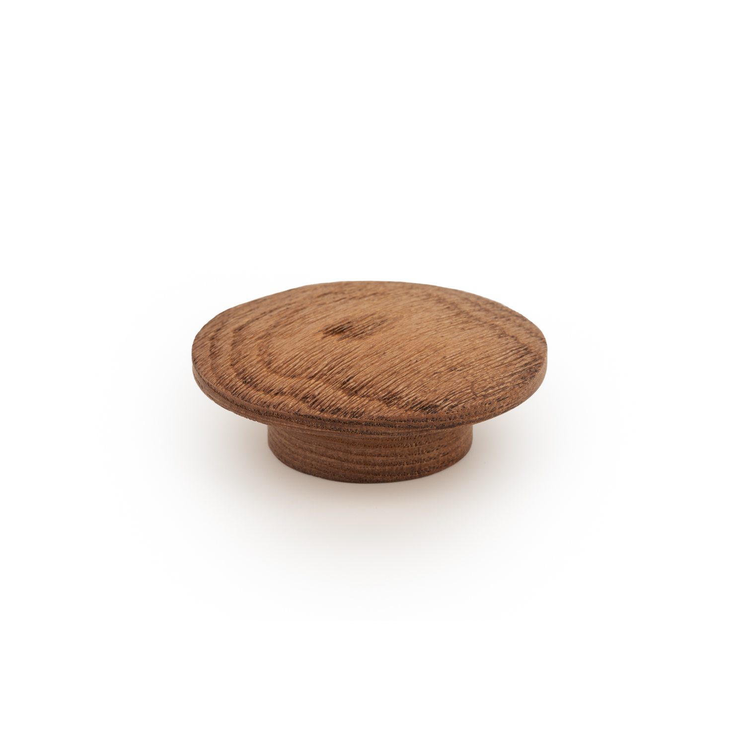 Knop ECHO Ø60 hout bruin hout geborsteld