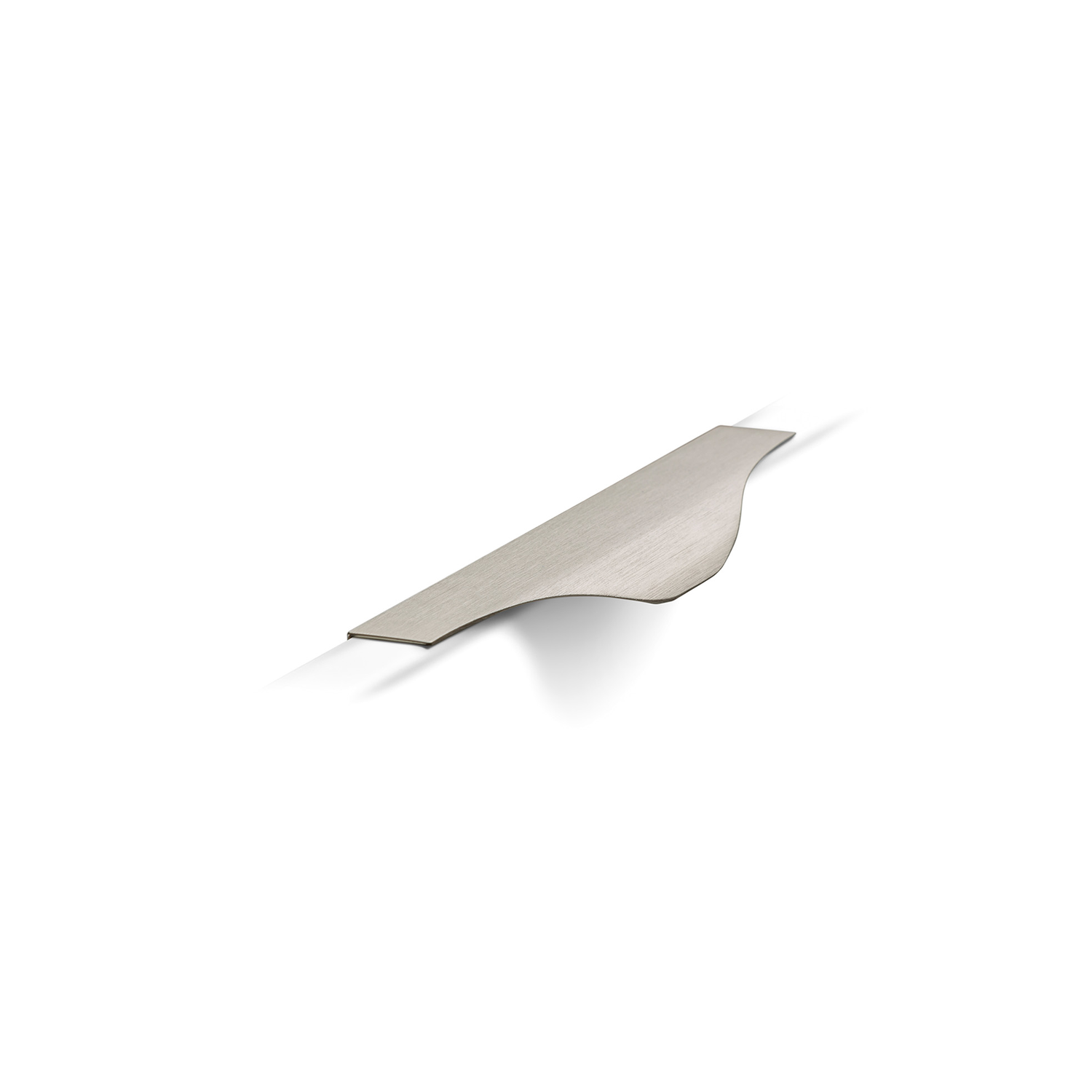 Greep NOMA BA128 L200 aluminium rvs-look
