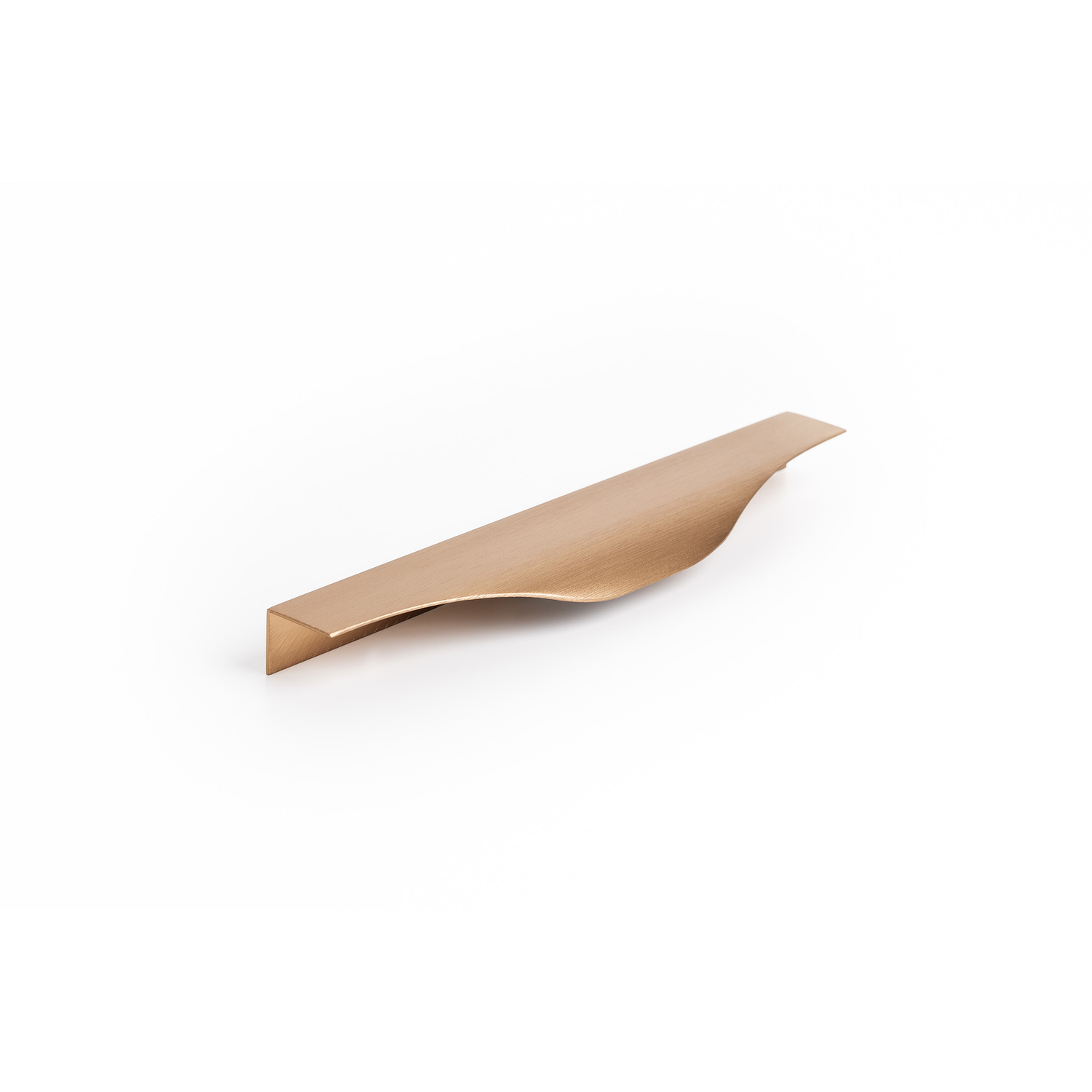 Greep NOMA BA128 L200 aluminium geborsteld messing cava