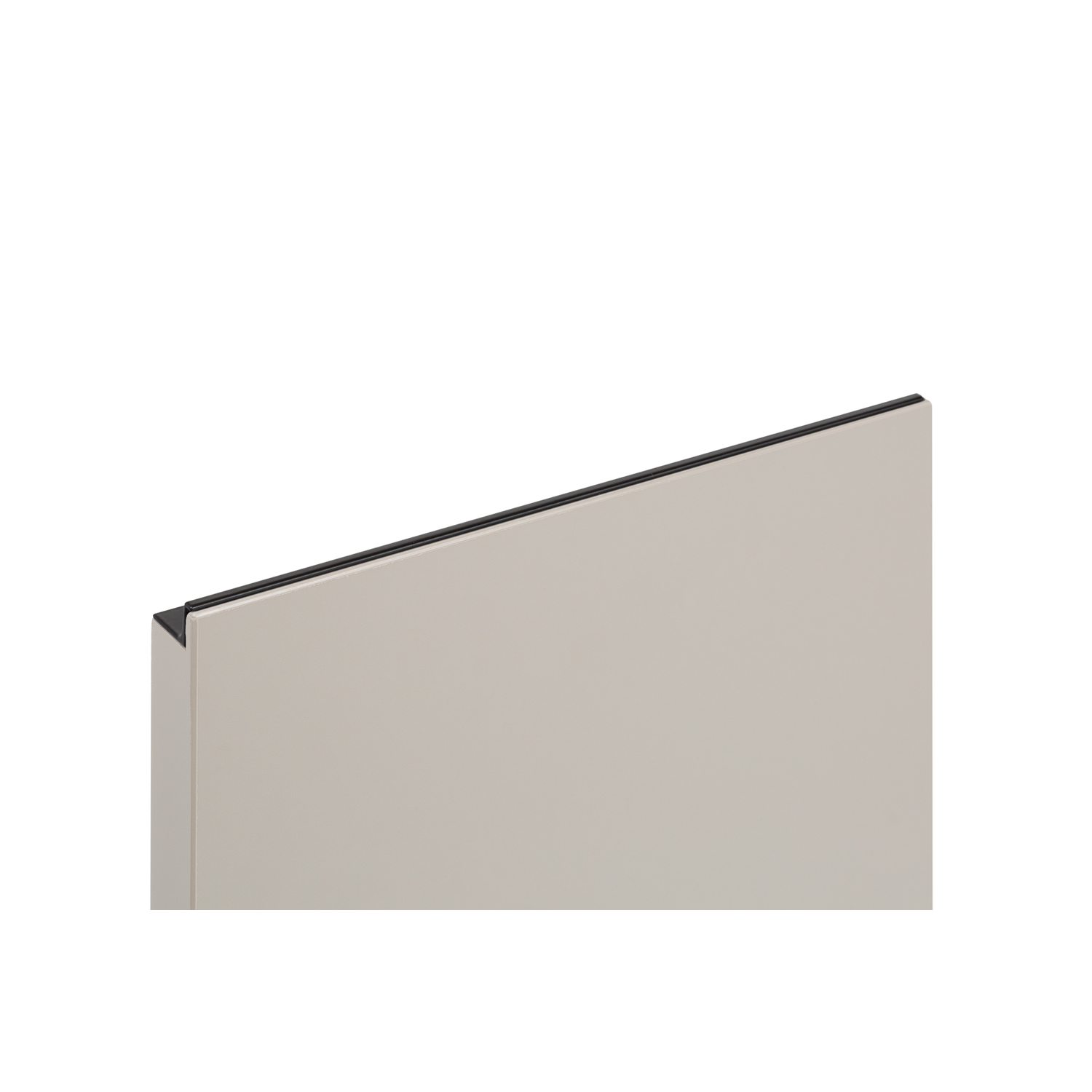 Greep GRADA L447 aluminium mat zwart