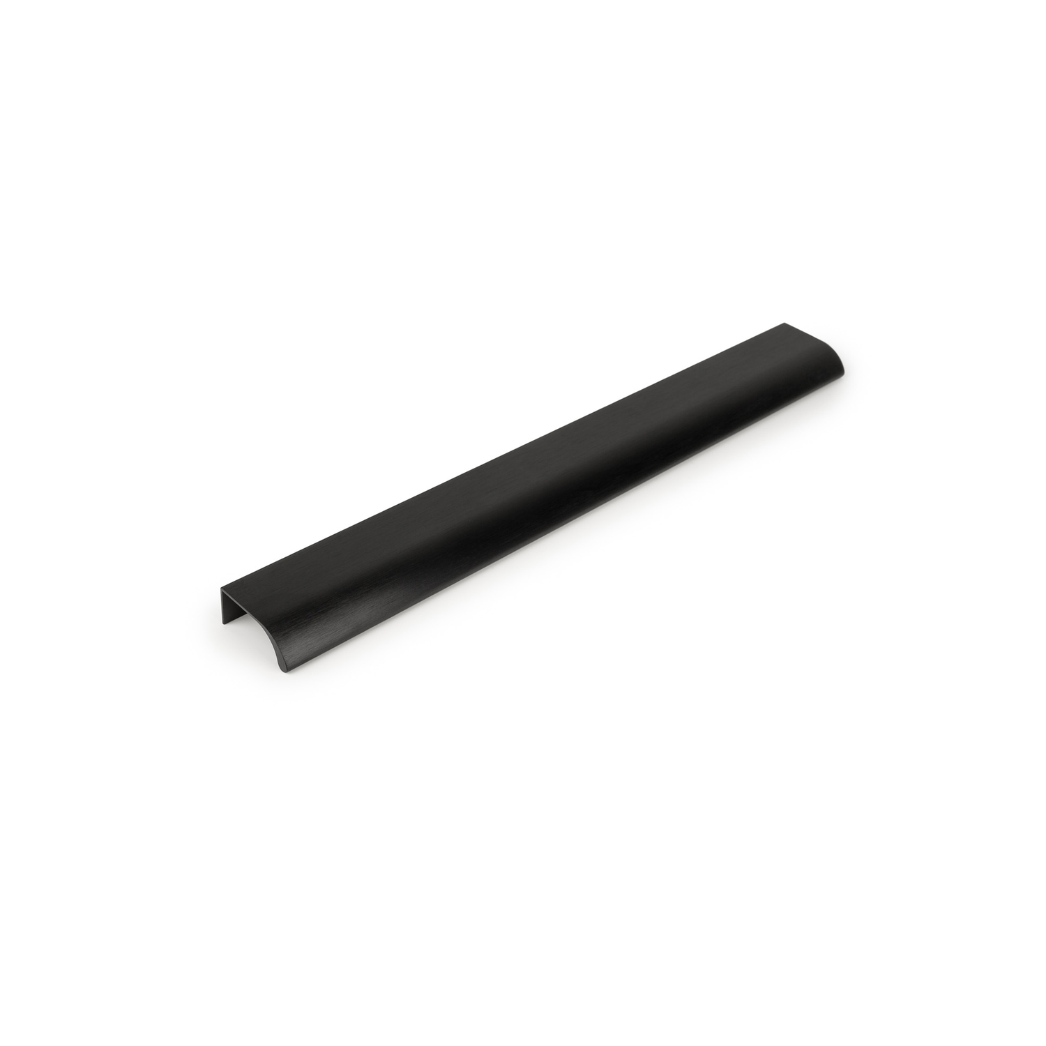 Greep ONA BA256 L350 aluminium geborsteld zwart