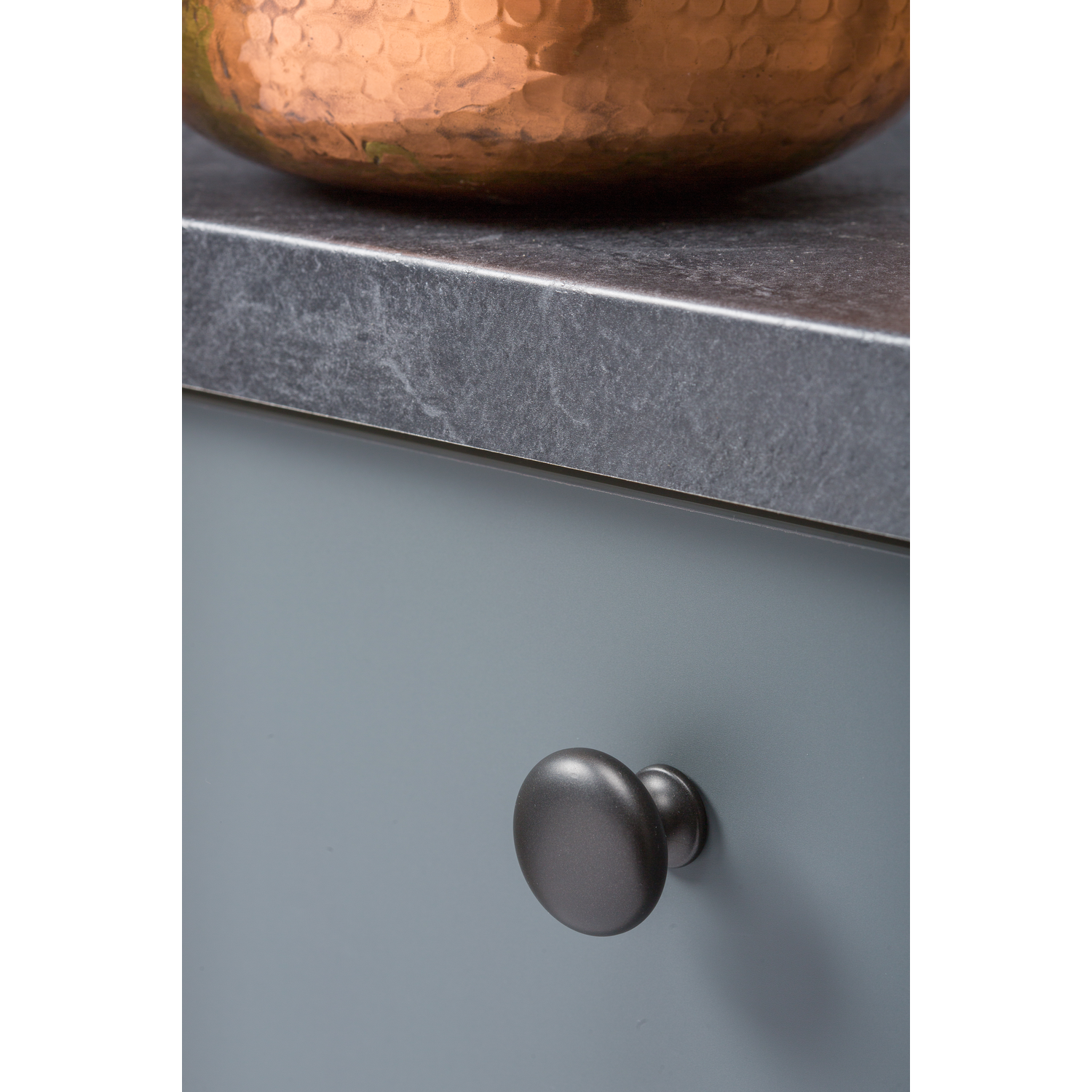 Knop DUKE Ø31.4 zamak tinkleur