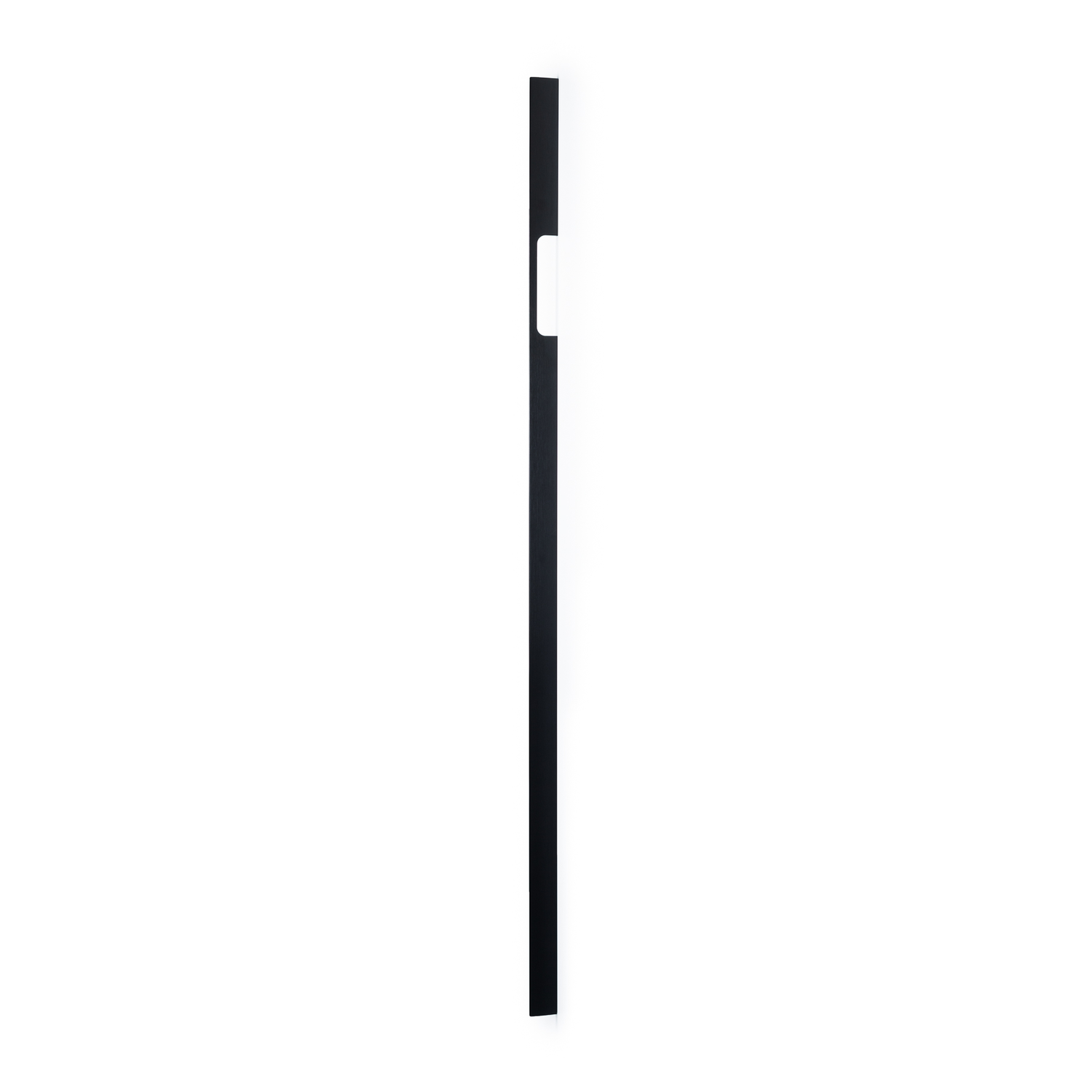 Greep PEAK BA1760-160 L1800 aluminium geborsteld zwart