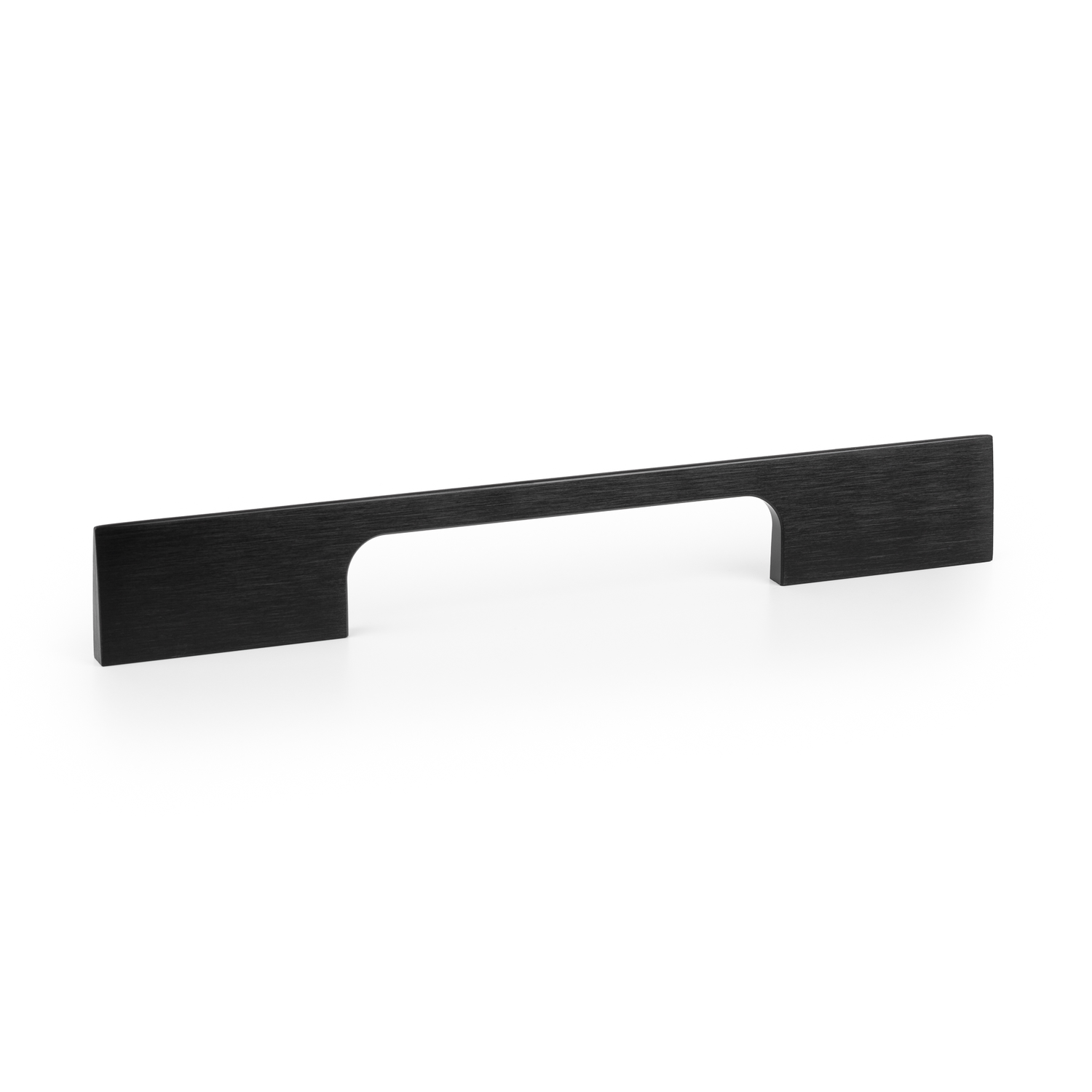 Greep PEAK BA192-160 L250 aluminium geborsteld zwart