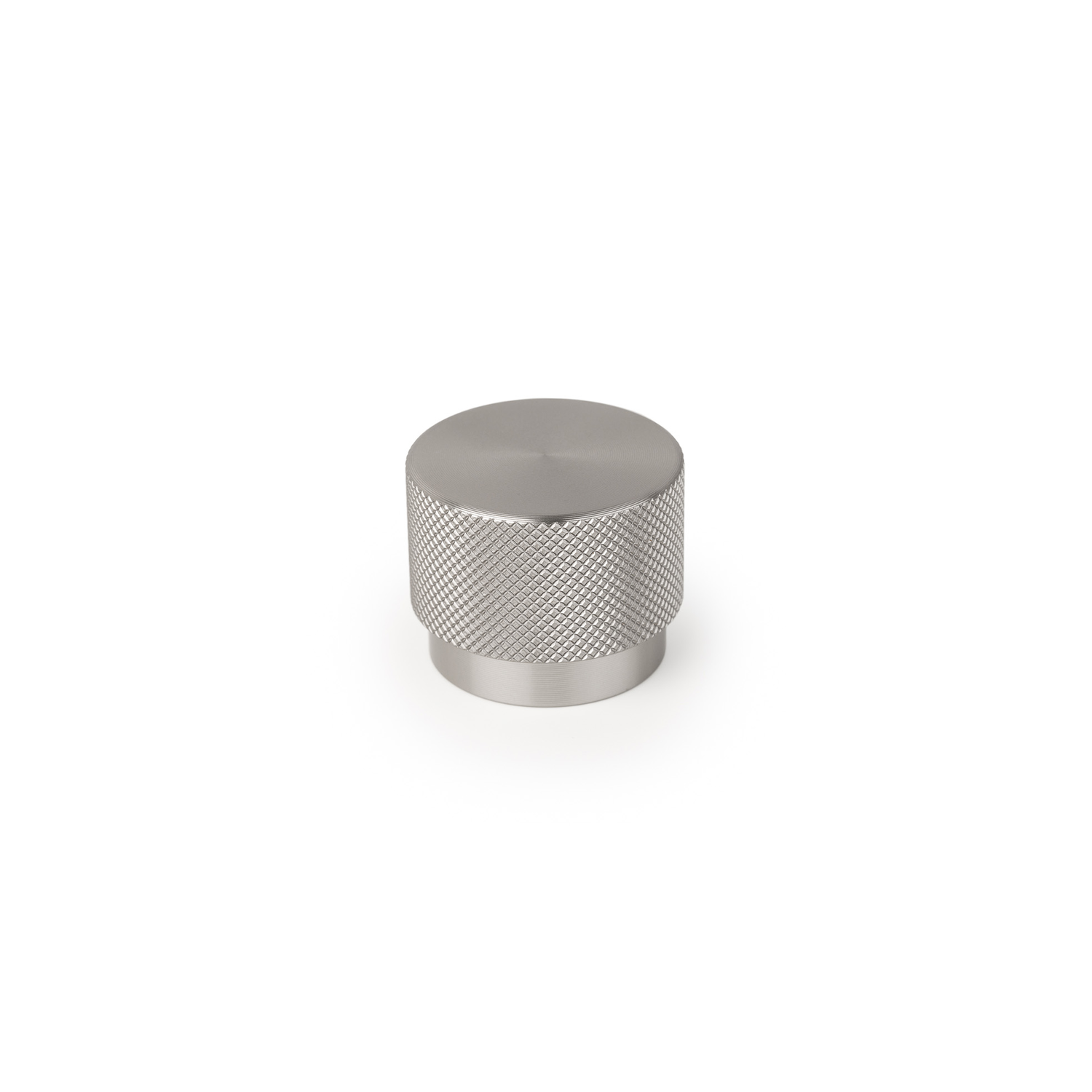 Knop GRAF BIG Ø38 aluminium rvs-look