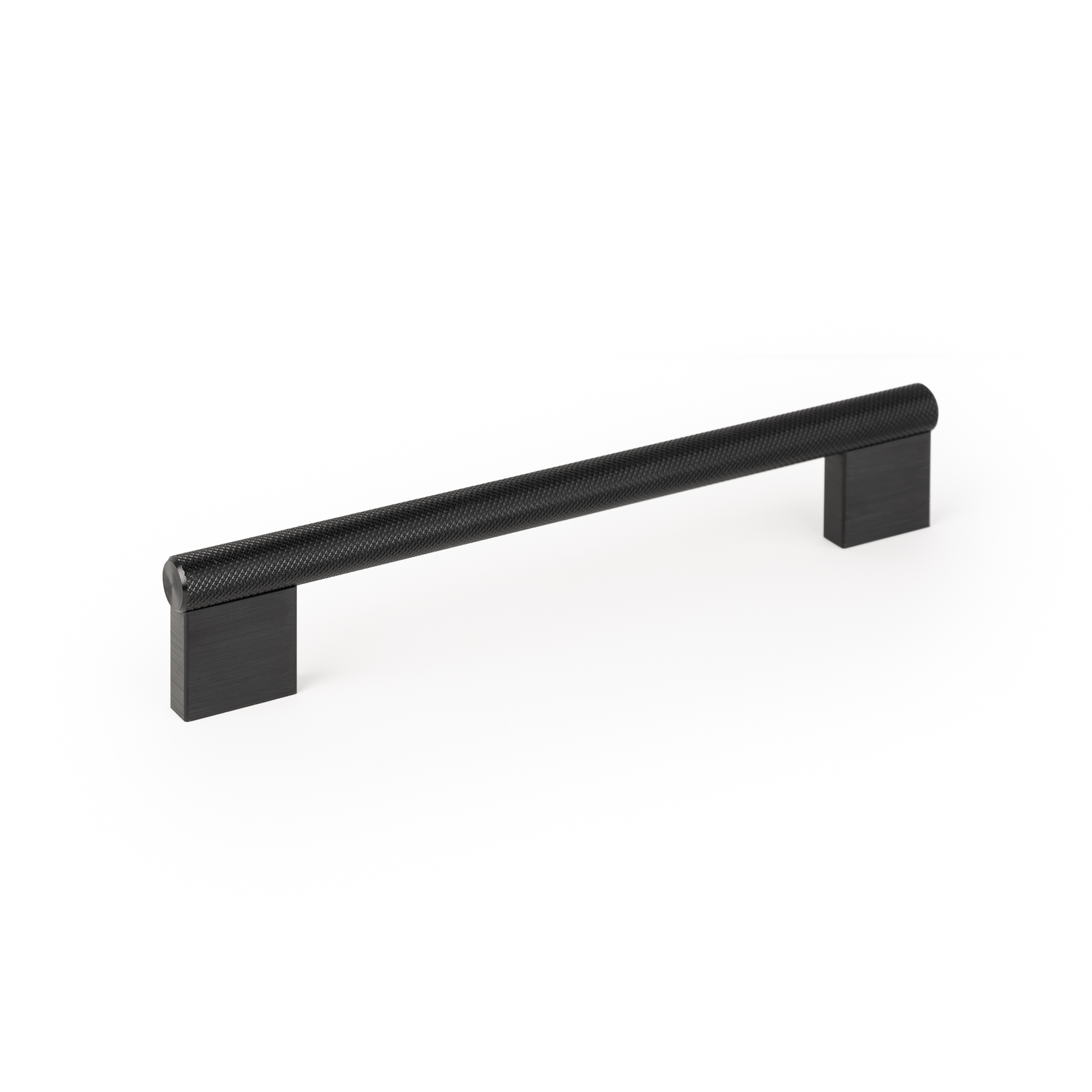 Greep GRAF BIG BA192 L224 aluminium geborsteld zwart