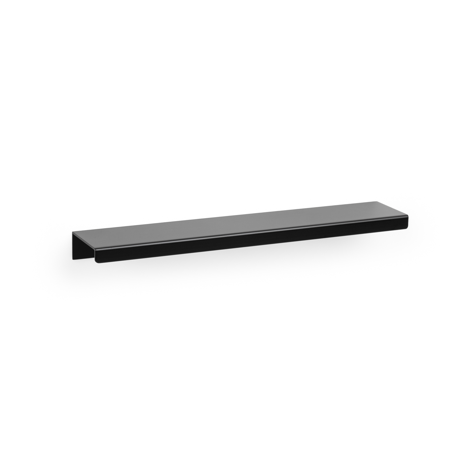 Greep WAY BA128 L200 aluminium mat zwart