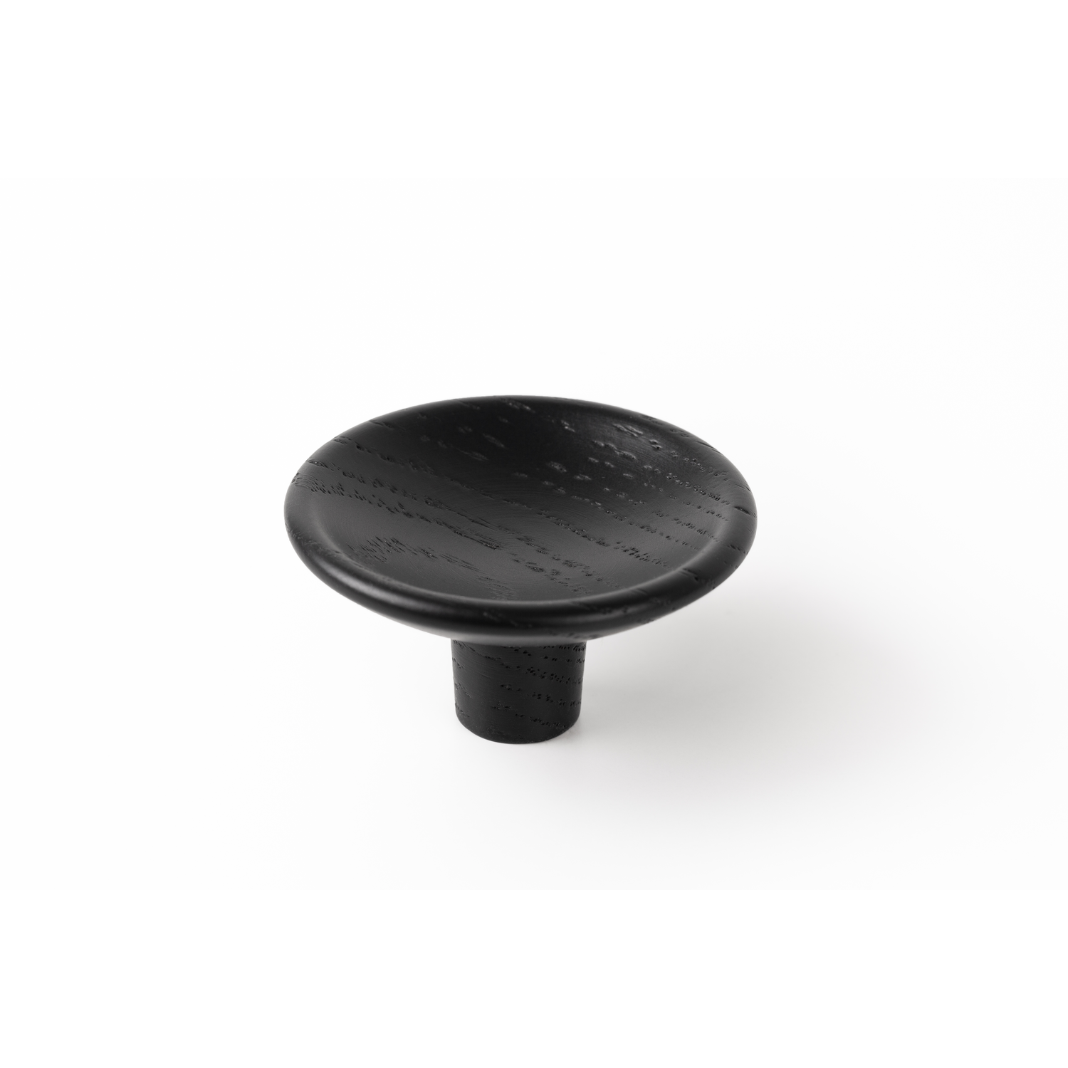 Knop DISC Ø50 hout zwart hout