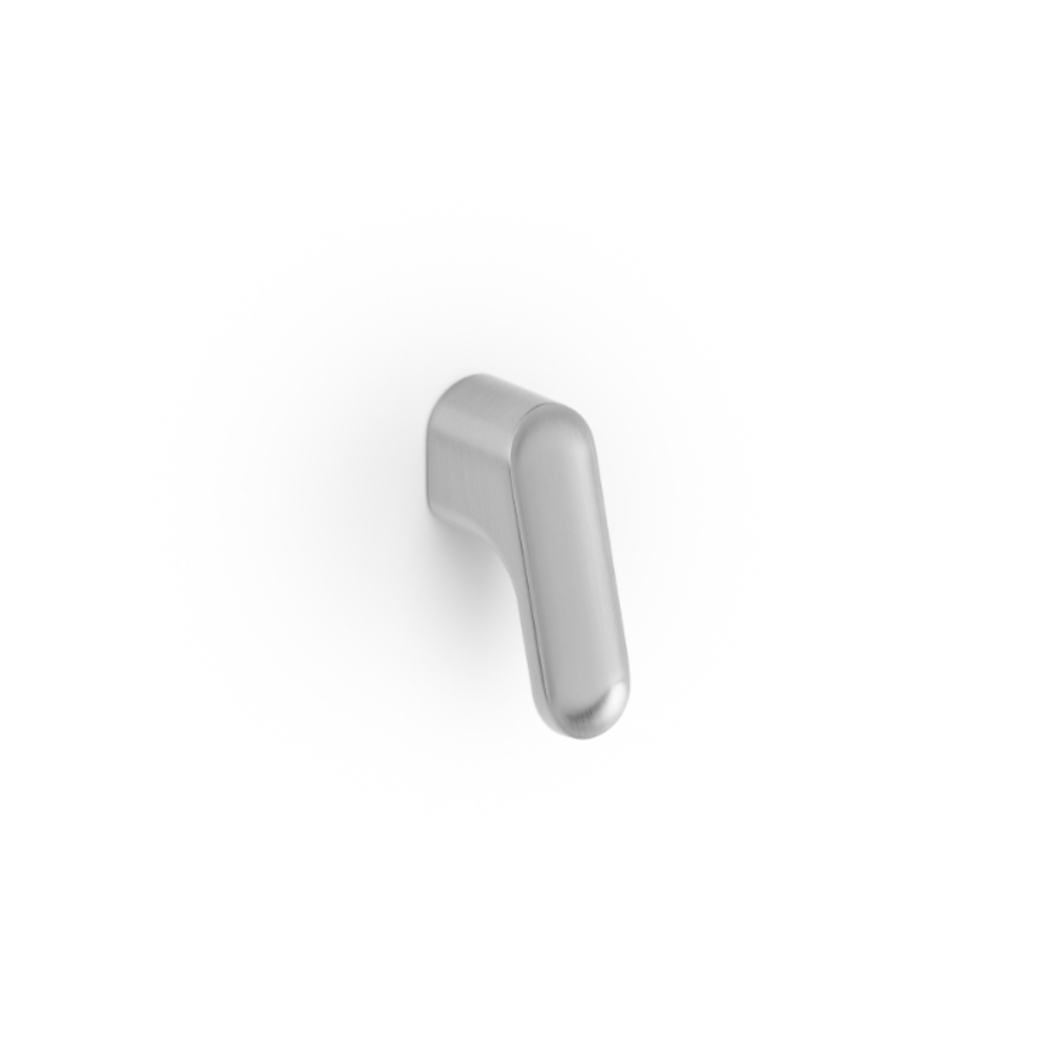 Knop LUV L51.2 zamak geborsteld nikkel
