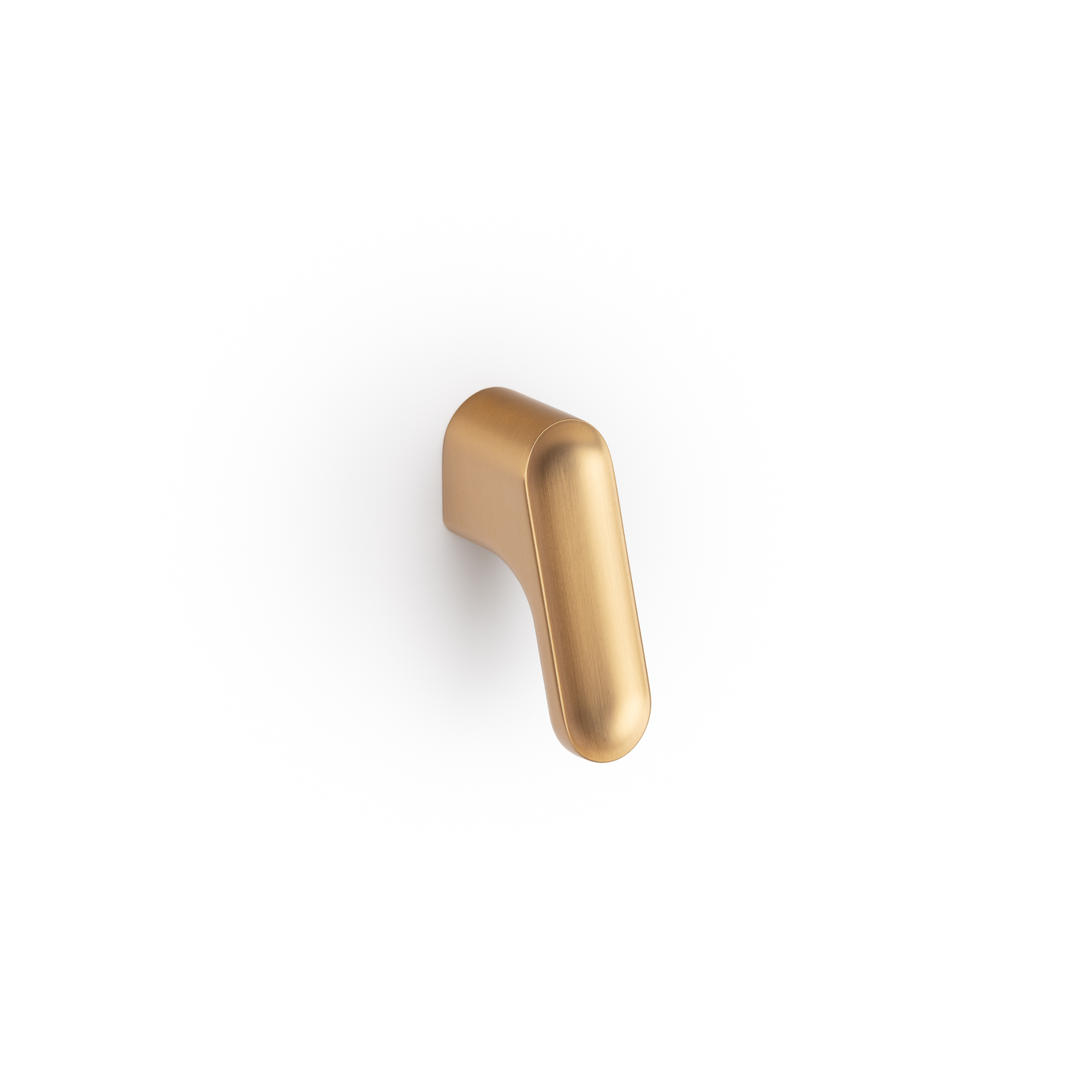 Knop LUV L51.2 zamak geborsteld messing cava