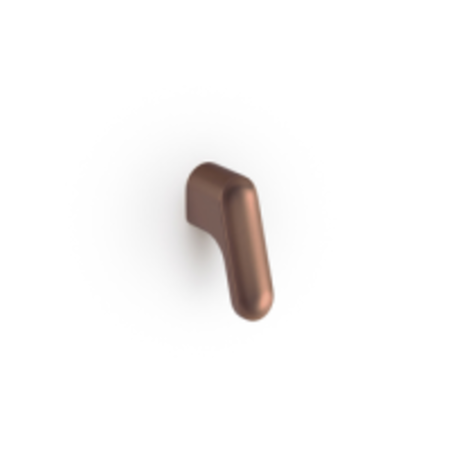Knop LUV L51.2 zamak geborsteld brons