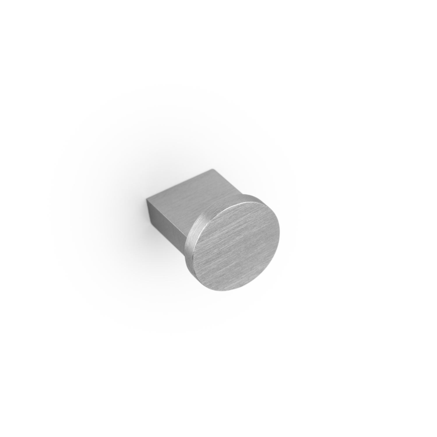 Knop NEXX Ø25 aluminium rvs-look