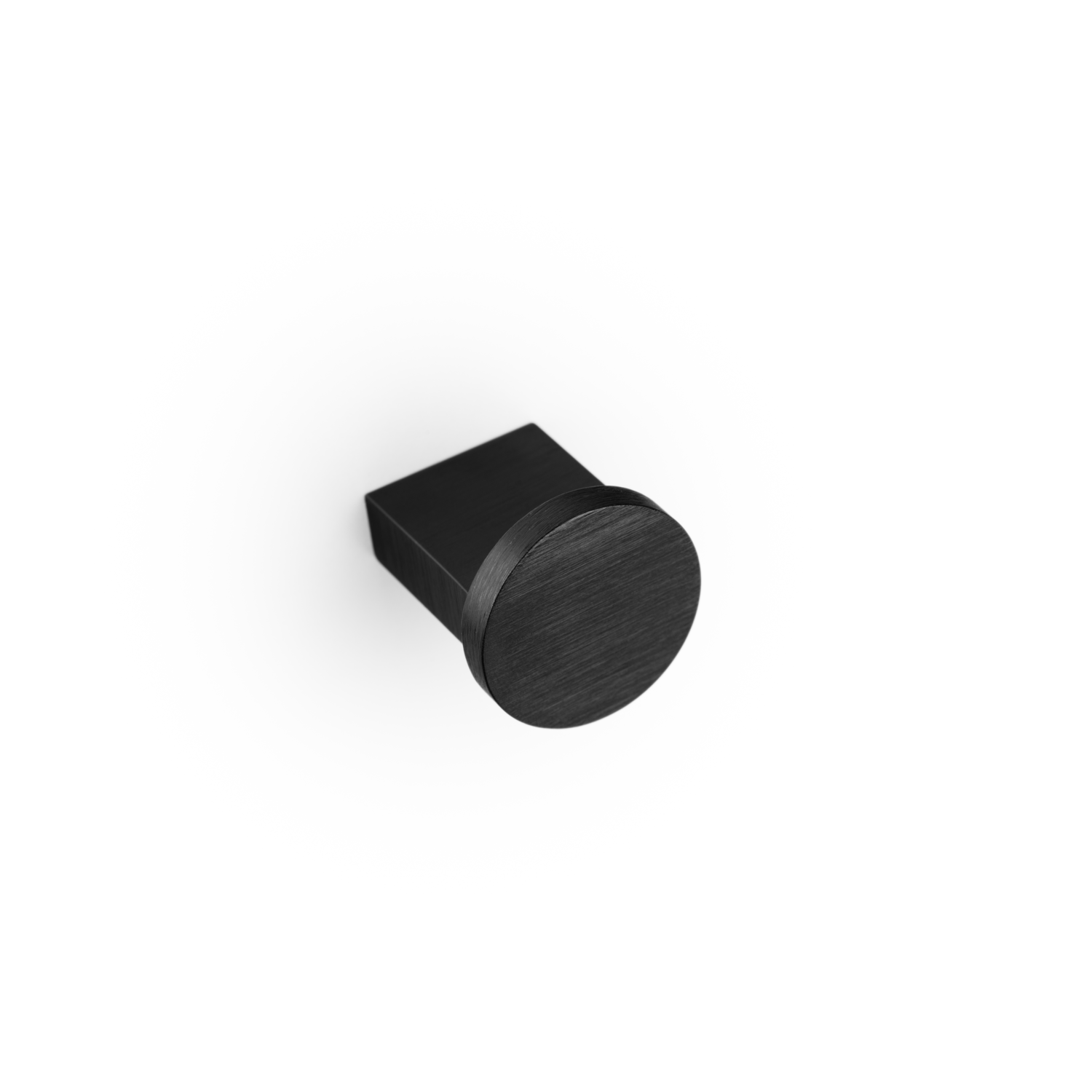 Knop NEXX Ø25 aluminium geborsteld zwart