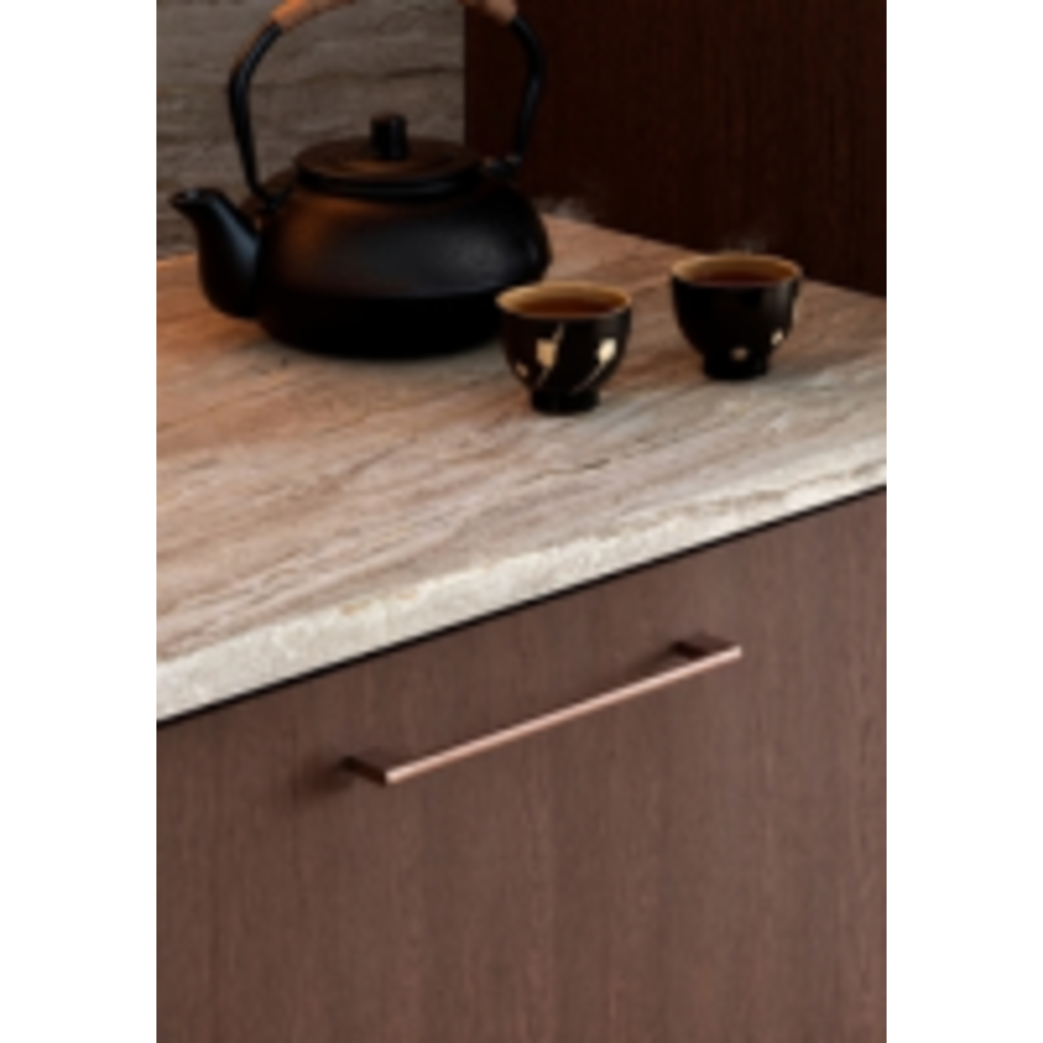 Greep NEXX BA160 L180 aluminium geborsteld brons