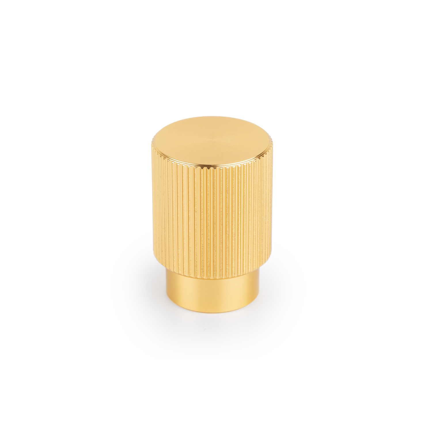 Knop ARPA Ø22 aluminium geborsteld messing