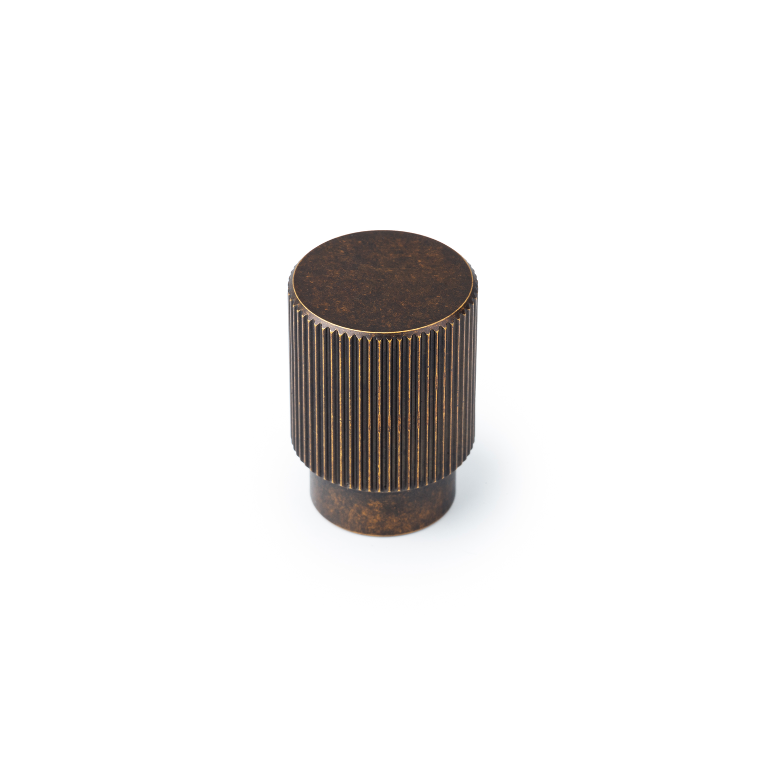 Knop ARPA Ø22 aluminium rustiek messing