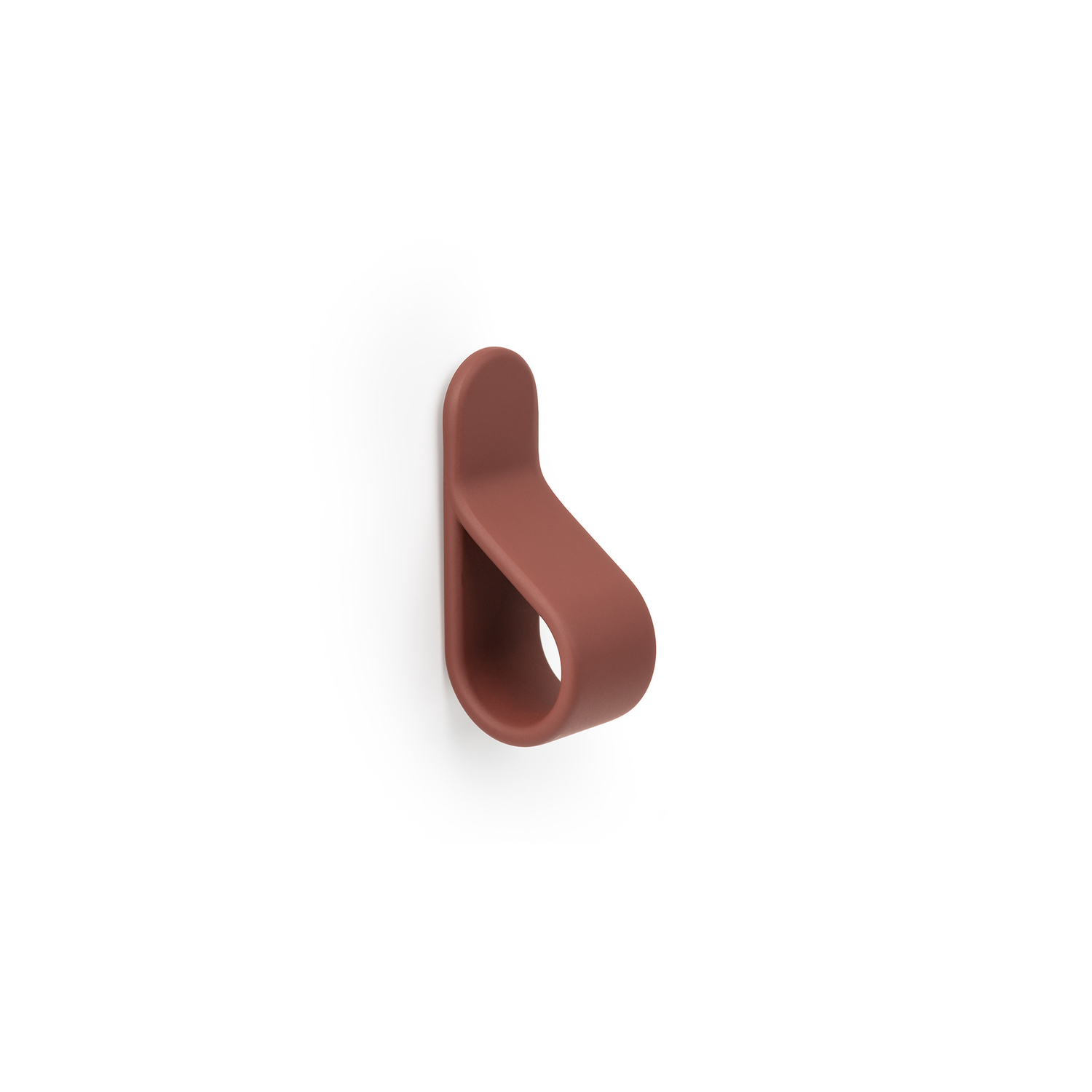 Knop BELT L63.5 zamak vulkaanrood