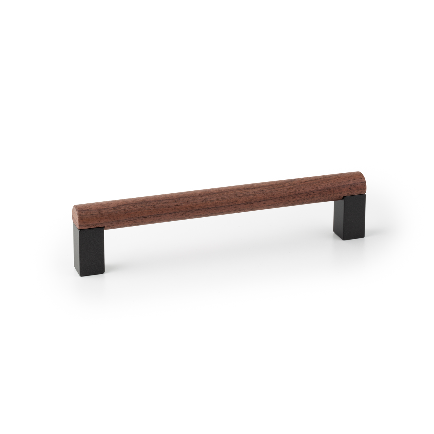 Greep ETO BA160 L174.6 hout / aluminium zwart / walnoot