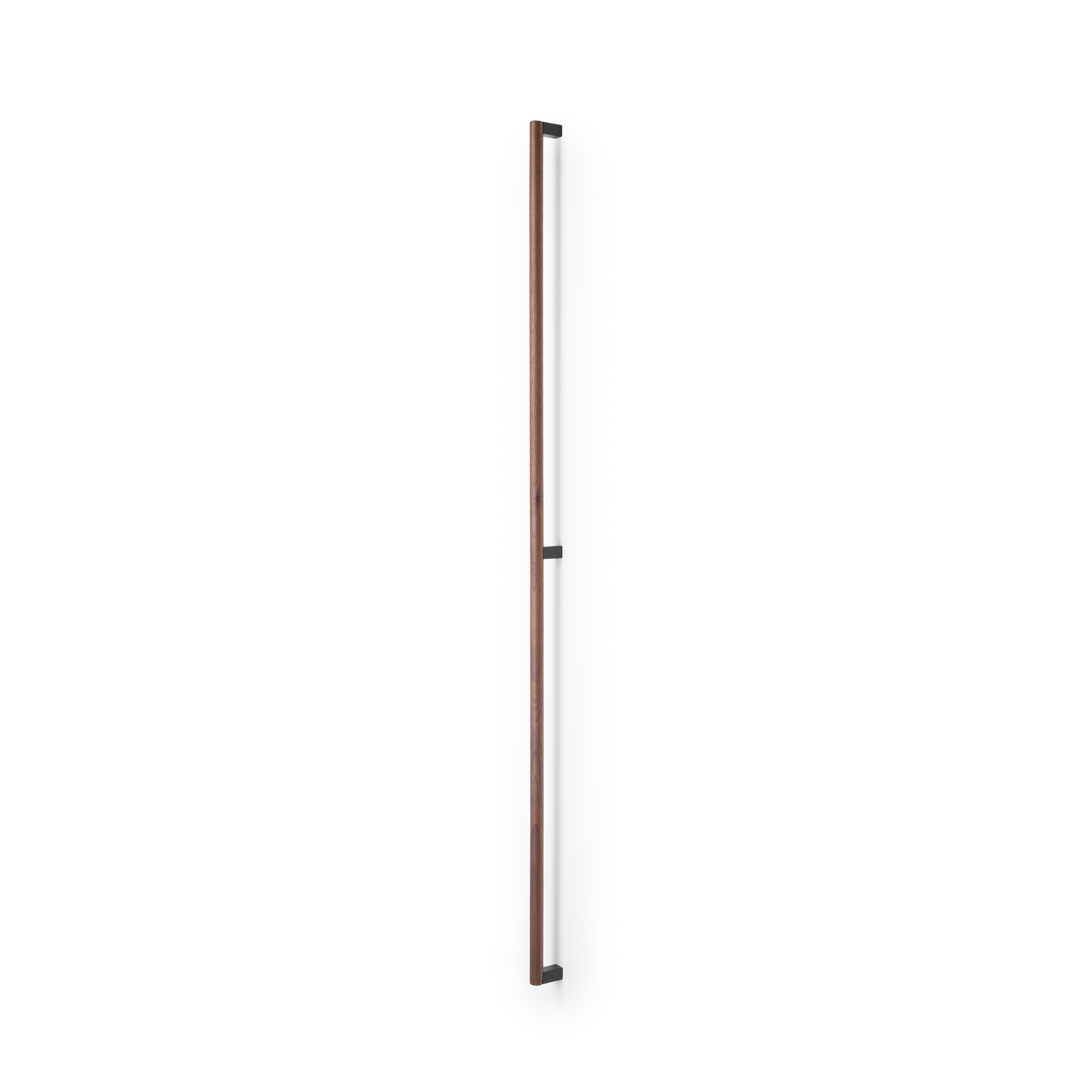 Greep ETO BA992-496 L1006.6 hout / aluminium zwart / walnoot