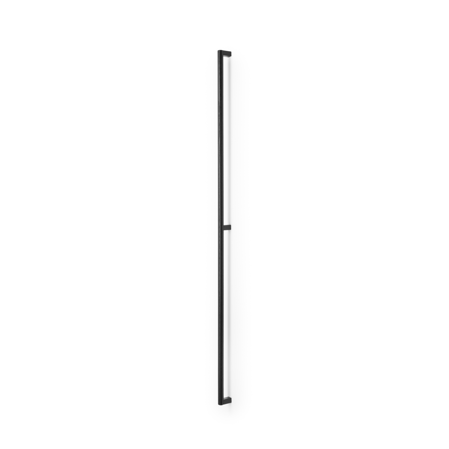 Greep ETO BA992-496 L1006.6 hout / aluminium zwart / zwart hout
