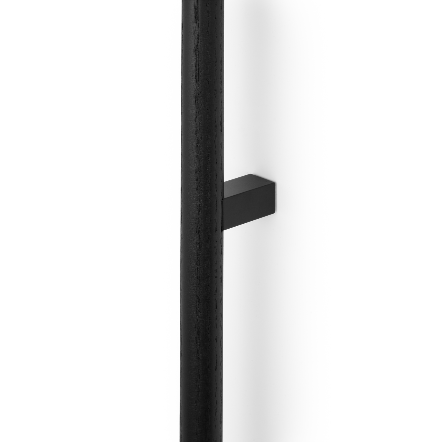 Greep ETO BA992-496 L1006.6 hout / aluminium zwart / zwart hout