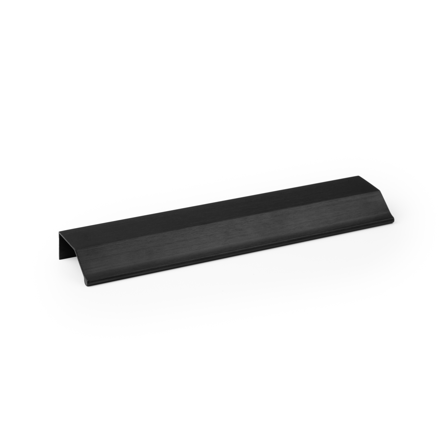 Greep WING BA256 L350 aluminium geborsteld zwart