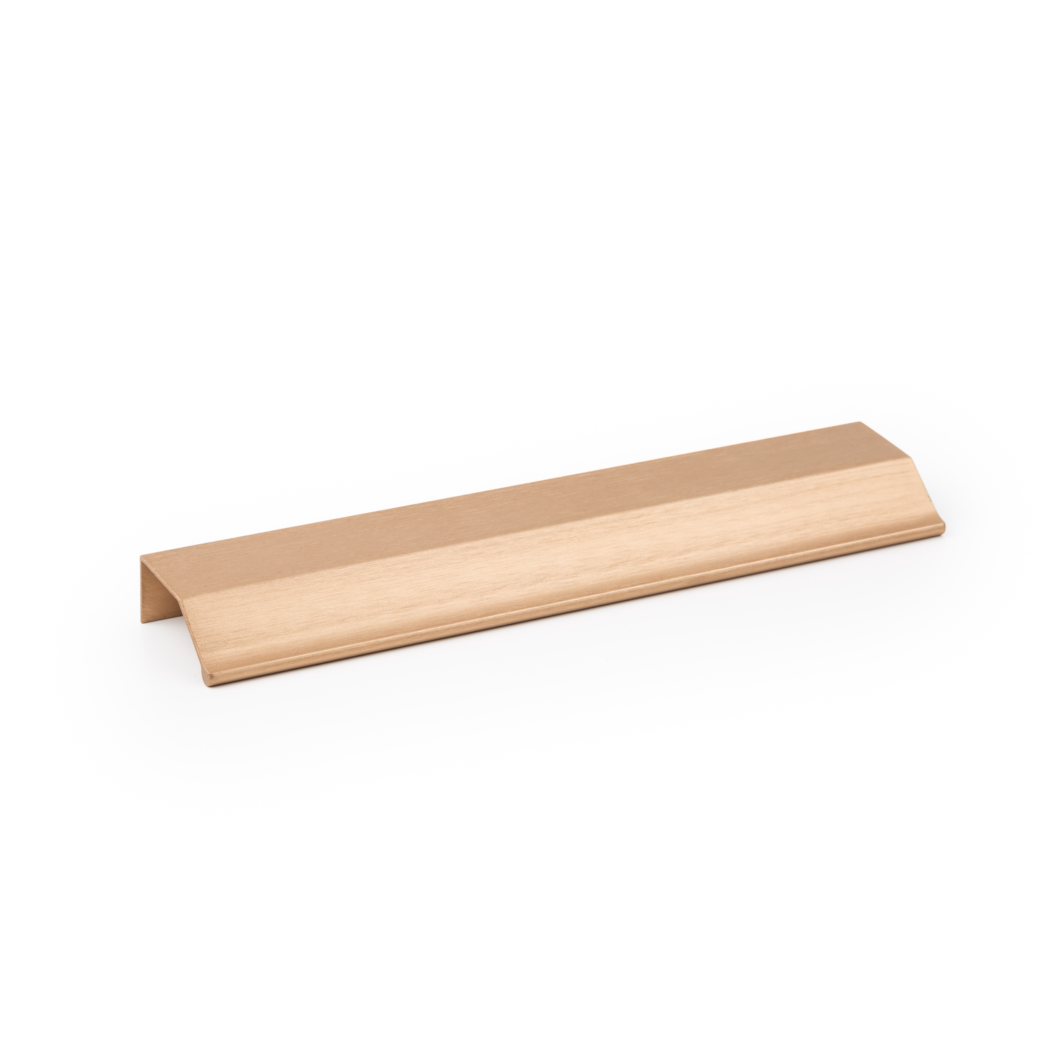 Greep WING BA256 L350 aluminium geborsteld messing cava