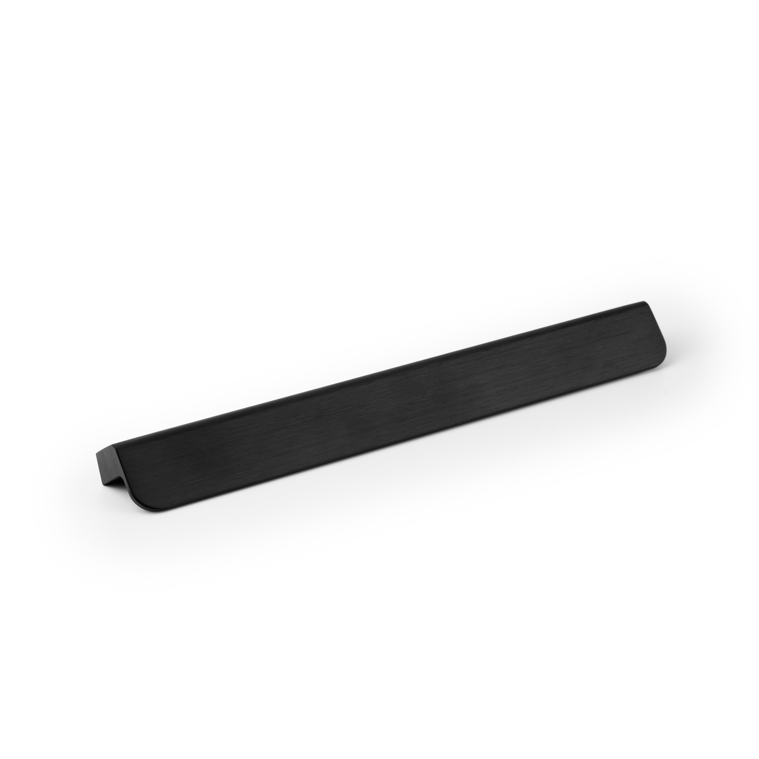 Greep FLAPP BA128-160 L200 aluminium geborsteld zwart