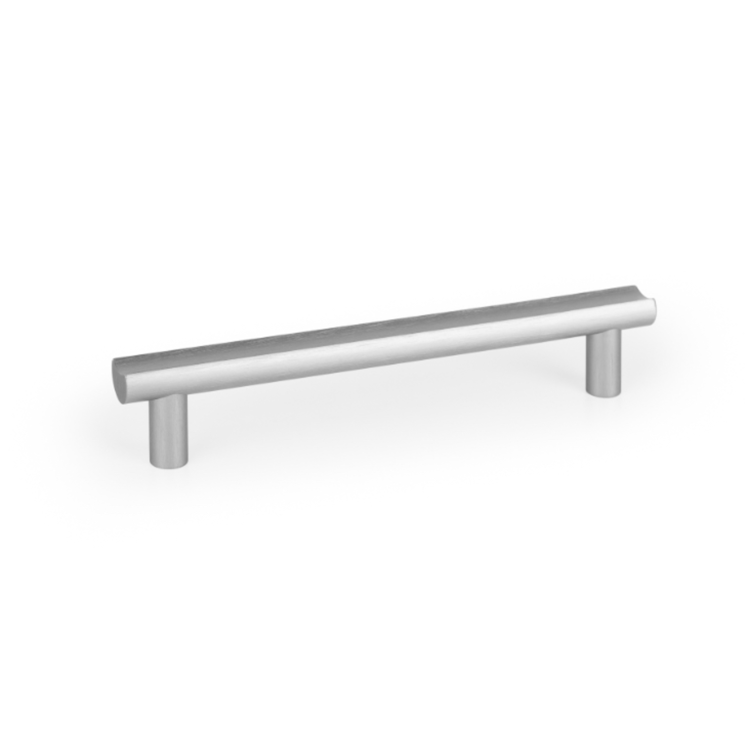 Greep MOON BA160 L193 aluminium rvs-look
